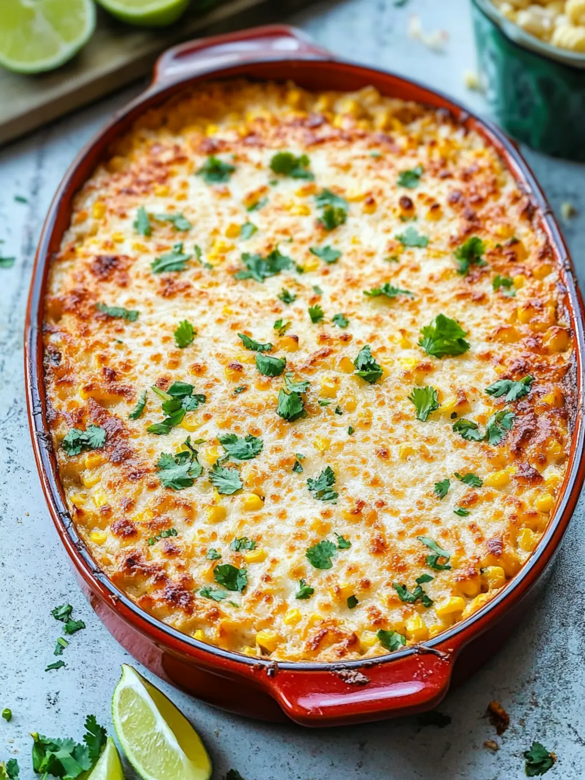 Cheesy Baked Mexican Street Corn Dip Ready in 20 Minutes 4 Cheesy Baked Mexican Street Corn Dip