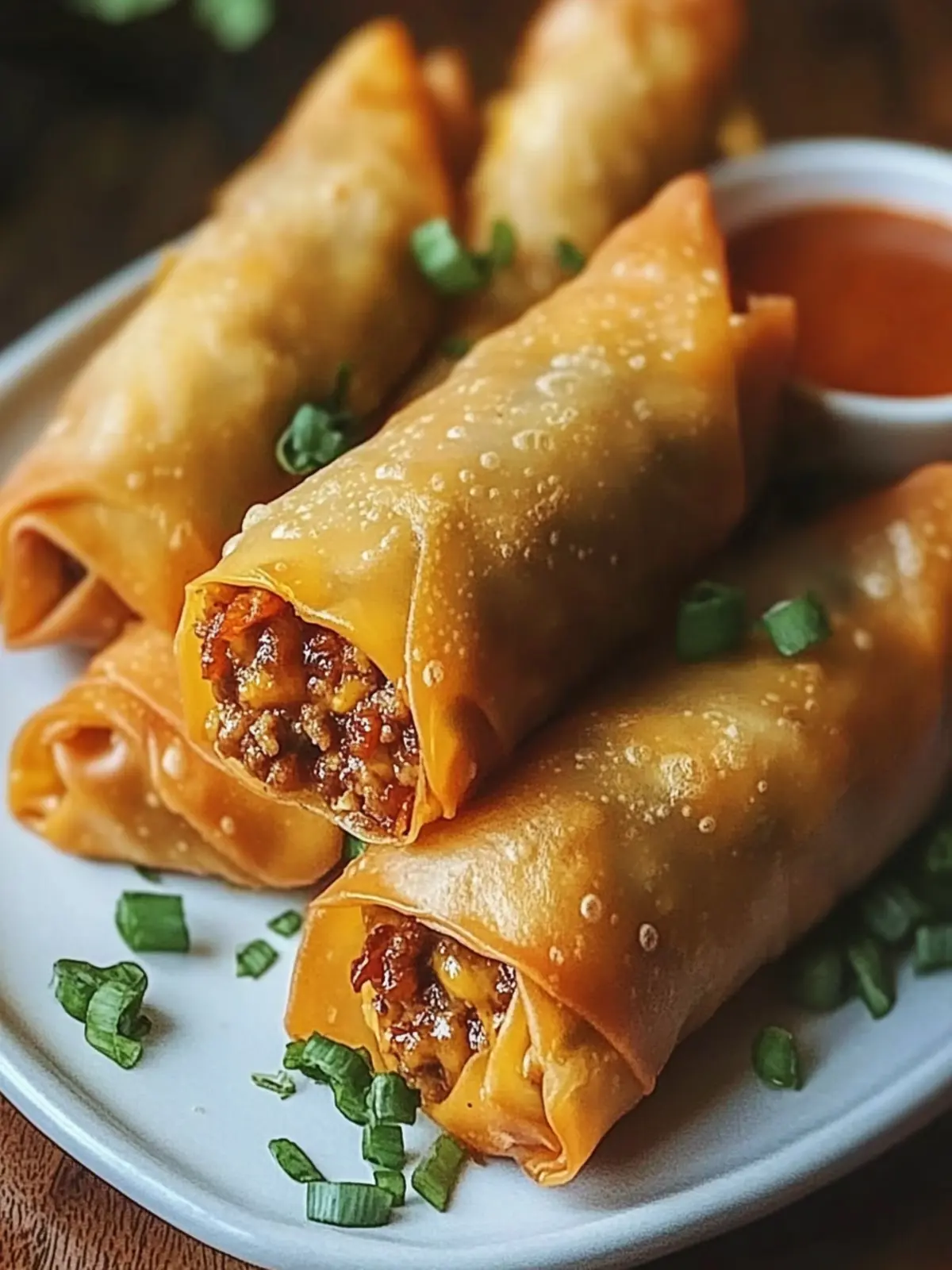 Cheeseburger Eggrolls: Flavor-Packed Party Pleasers 5 Cheeseburger Eggrolls