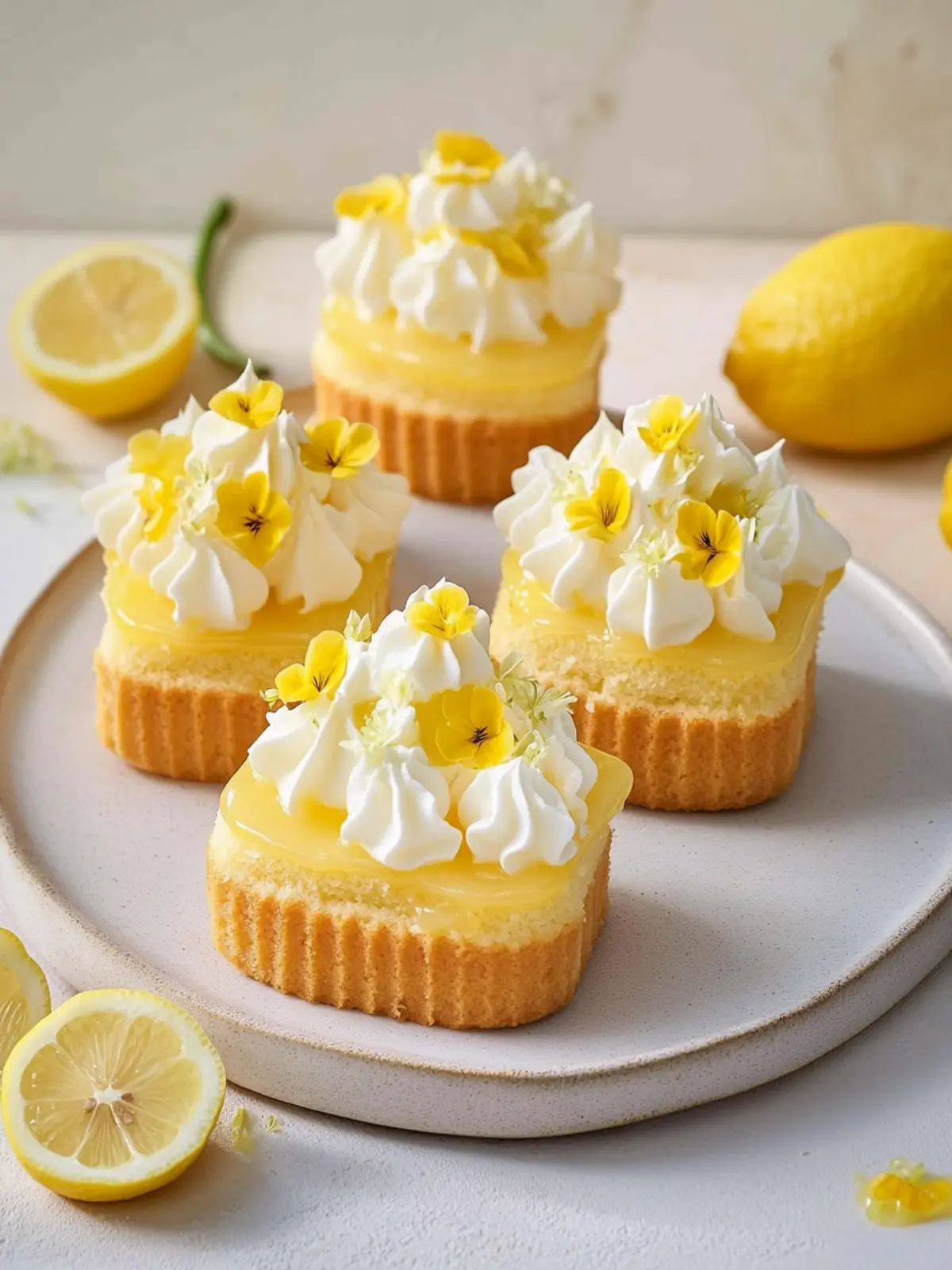 Delicious Lemon Curd Mini Cakes Perfect for Any Occasion 4 Lemon Curd Mini Cakes