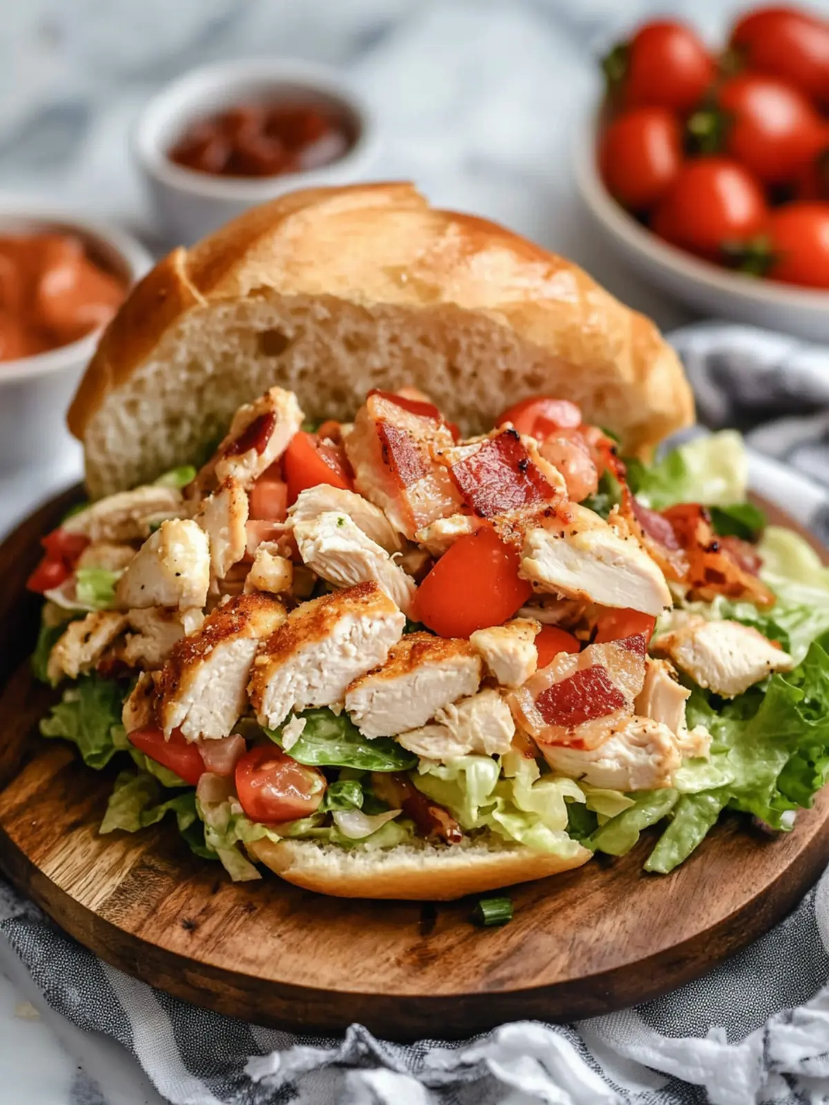 Savory BLT Chicken Salad: Your New Favorite Lunch! 2 BLT Chicken Salad