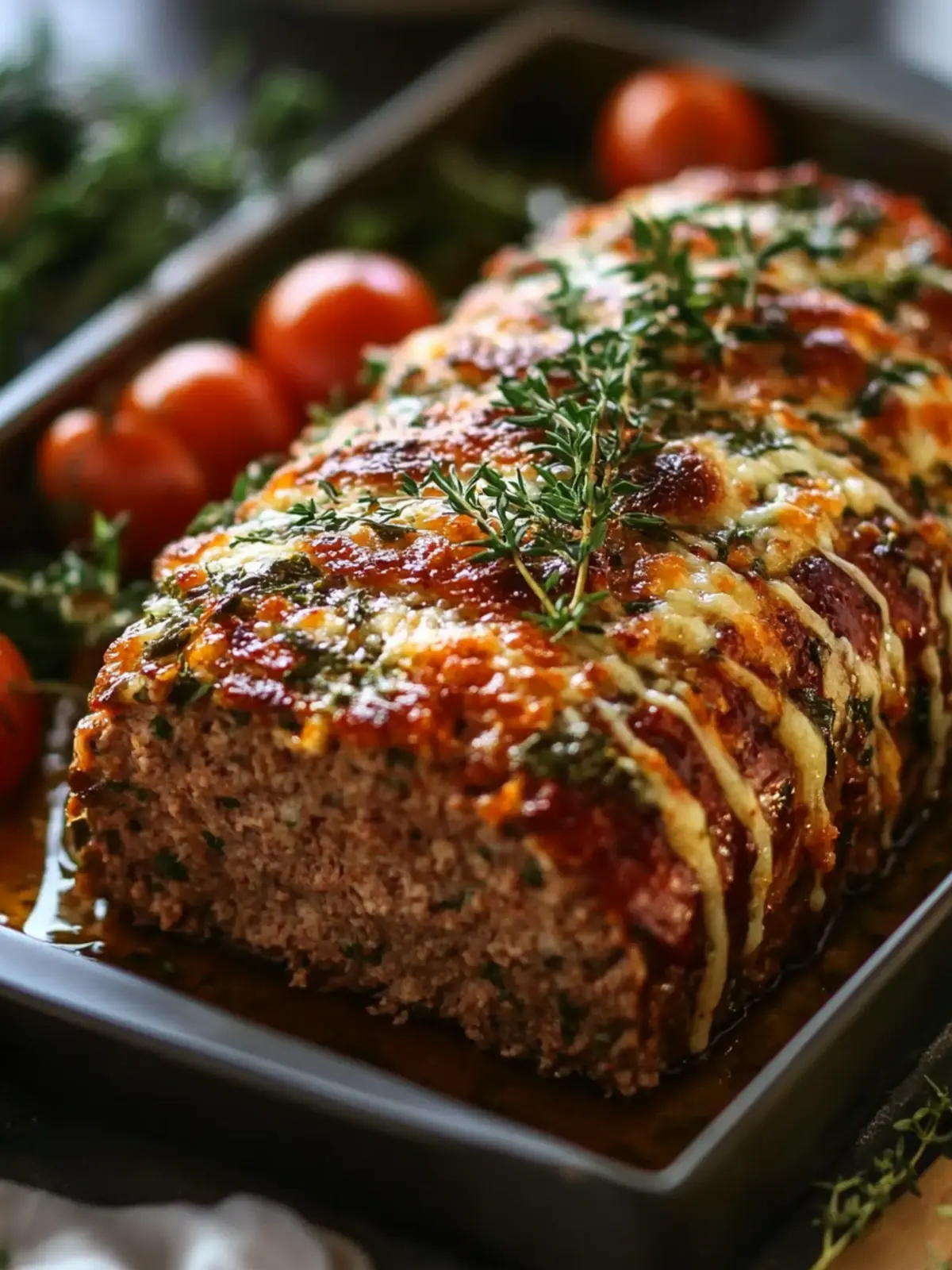 Herb-Crusted Parmesan Meatloaf for Flavor-Packed Comfort Food 3 Herb-Crusted Parmesan Meatloaf