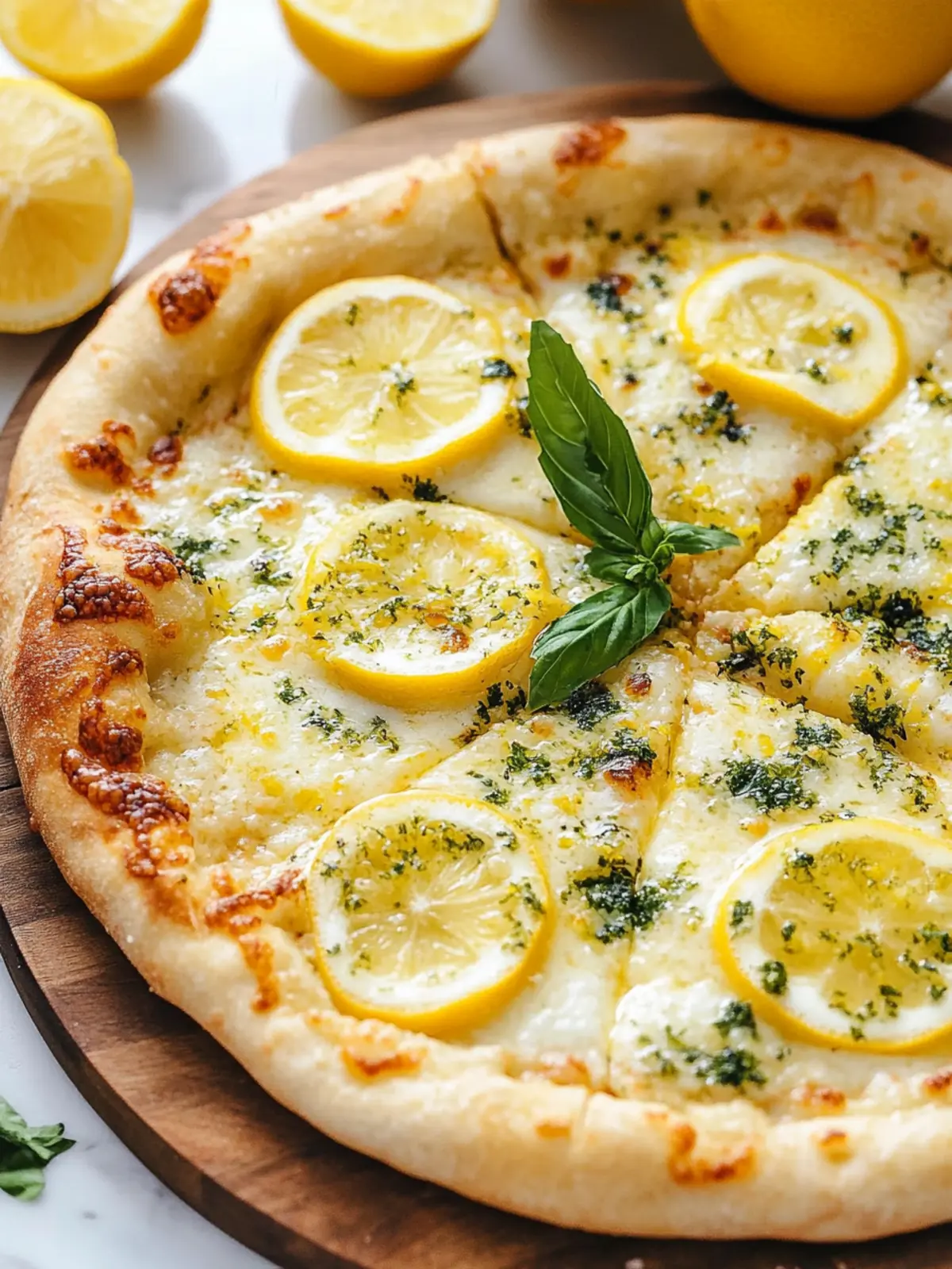 Zesty Lemon Pizza: A Fresh Twist on Classic Flavor 2 Lemon Pizza