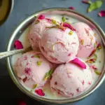 Irresistible Rose Rasmalai Ice Cream - A Creamy Delight 44 Rose Rasmalai Ice Cream