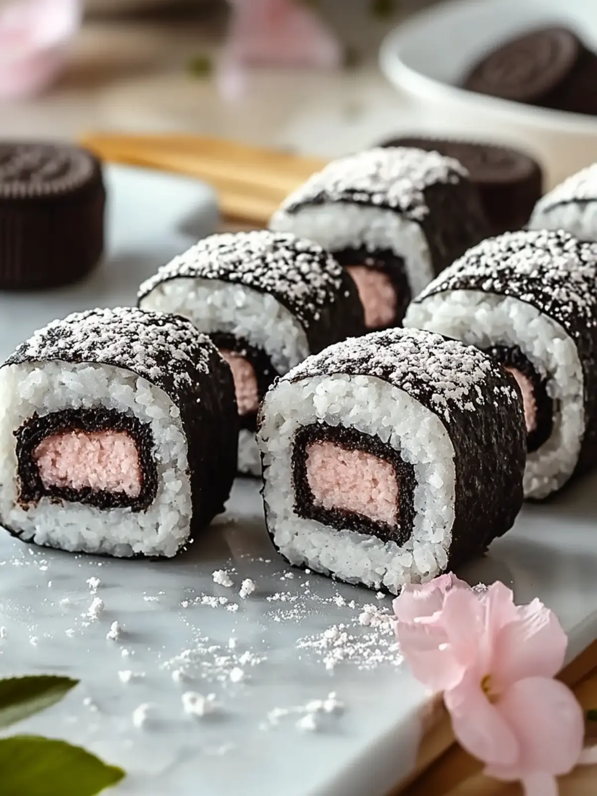 Delight in Oreo Sushi: A Fun Twist on Dessert Time! 5 Oreo Sushi