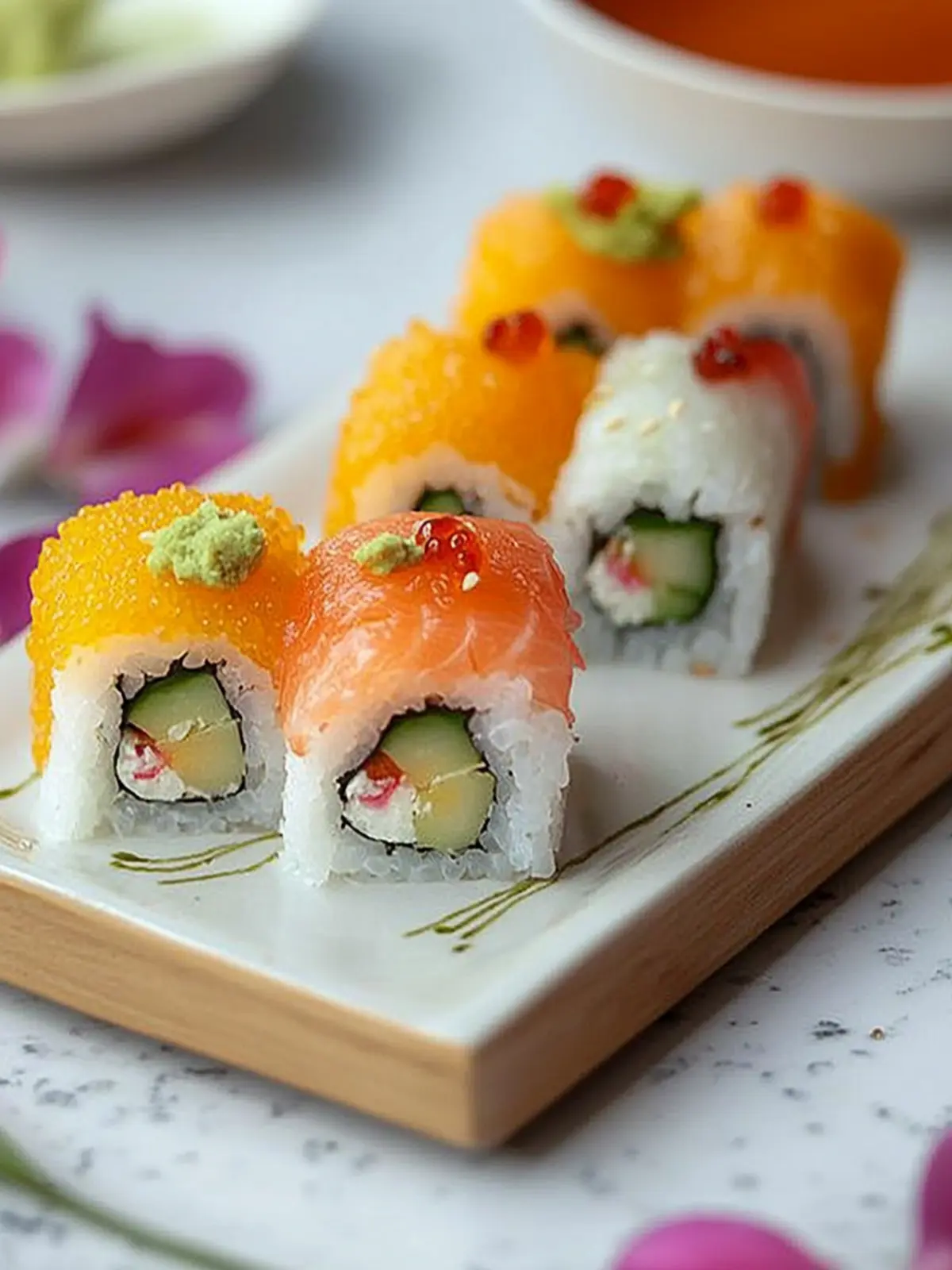 Delicious Dessert Sushi: Sweet Coconut Rice with Fruit Touch 4 DESSERT SUSHI
