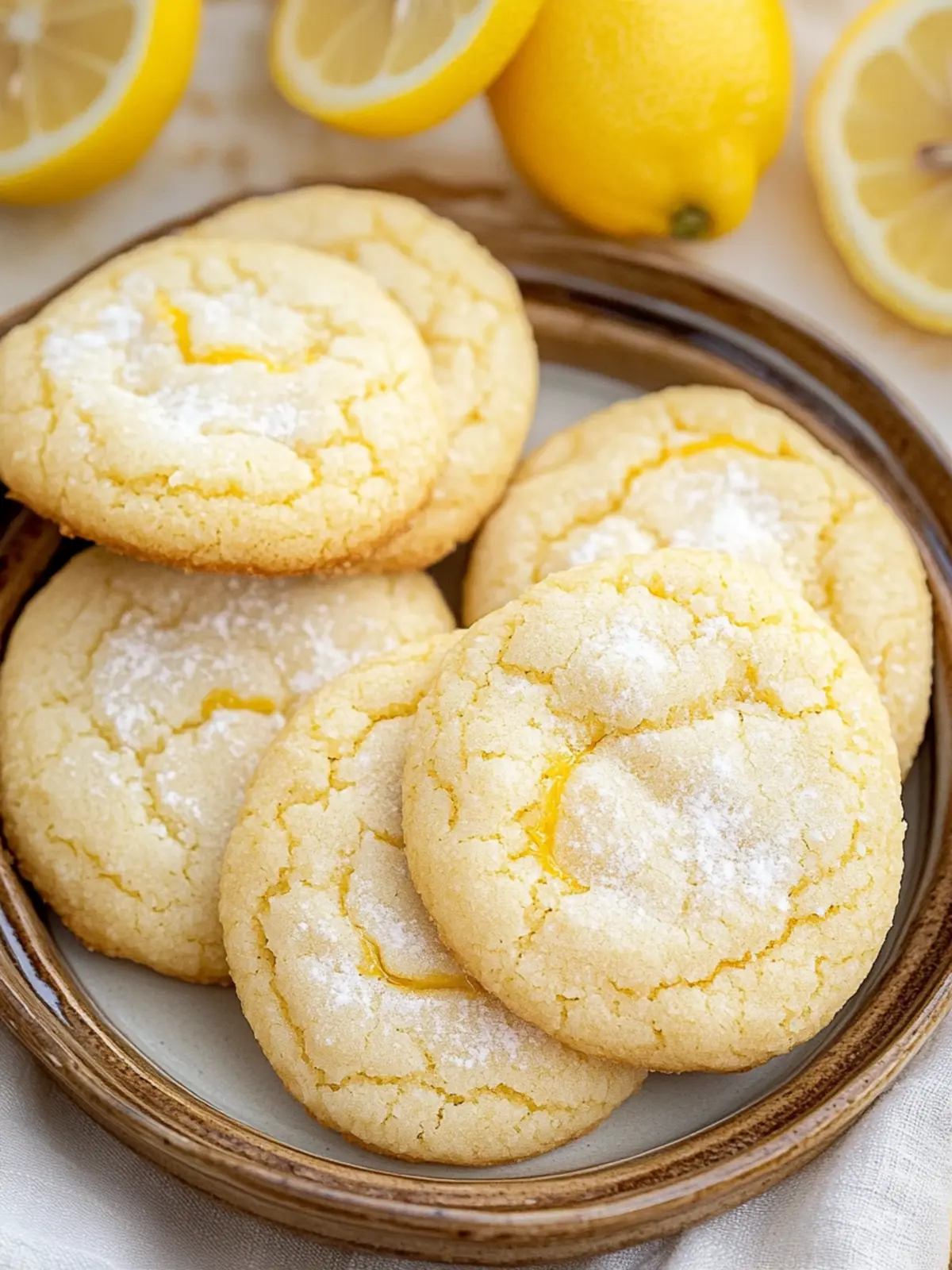 Soft & Chewy Lemon Cookies That Brighten Your Day 5 Soft & Chewy Lemon Cookies