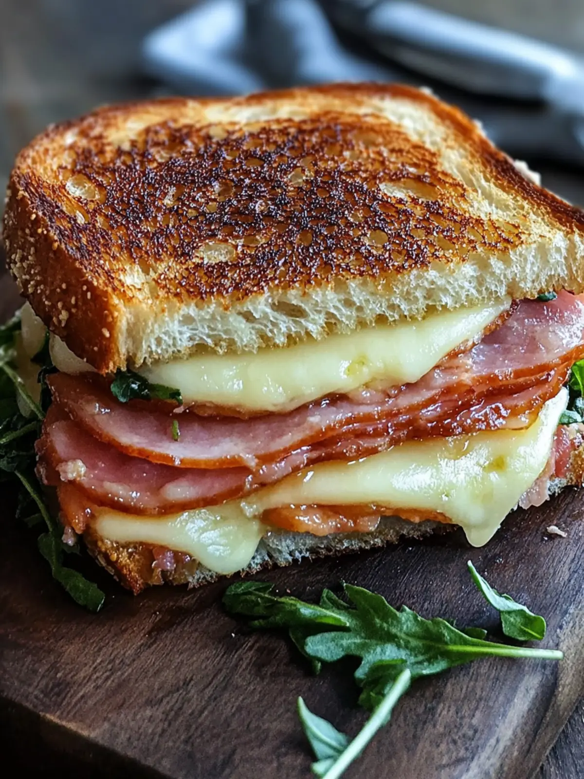 Irresistible French Ham & Cheese Sandwich You Can Make at Home 4 French Ham & Cheese Sandwich