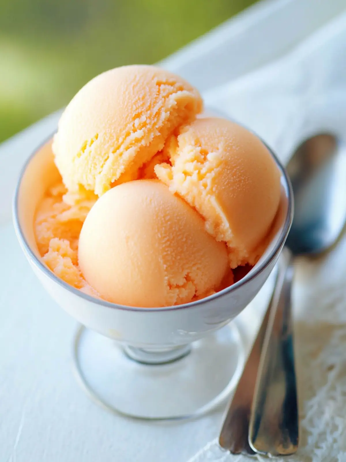 Creami Cantaloupe Sorbet – Summer's Healthiest Sweet Escape 4 Creami Cantaloupe Sorbet