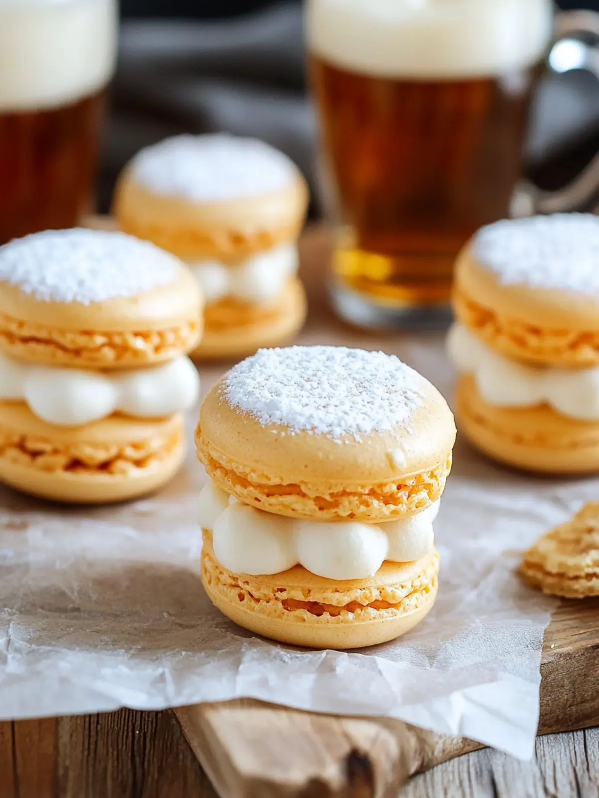 Delicious Beer Macarons for Epic Dessert Lovers 5 Beer Macarons