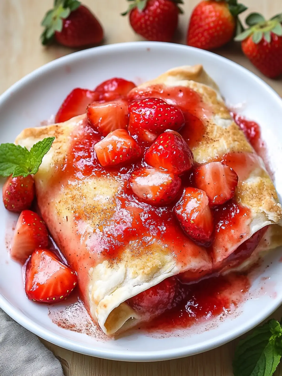 Strawberry Pie Enchiladas: Your New Favorite Sweet Treat 2 Strawberry Pie Enchiladas