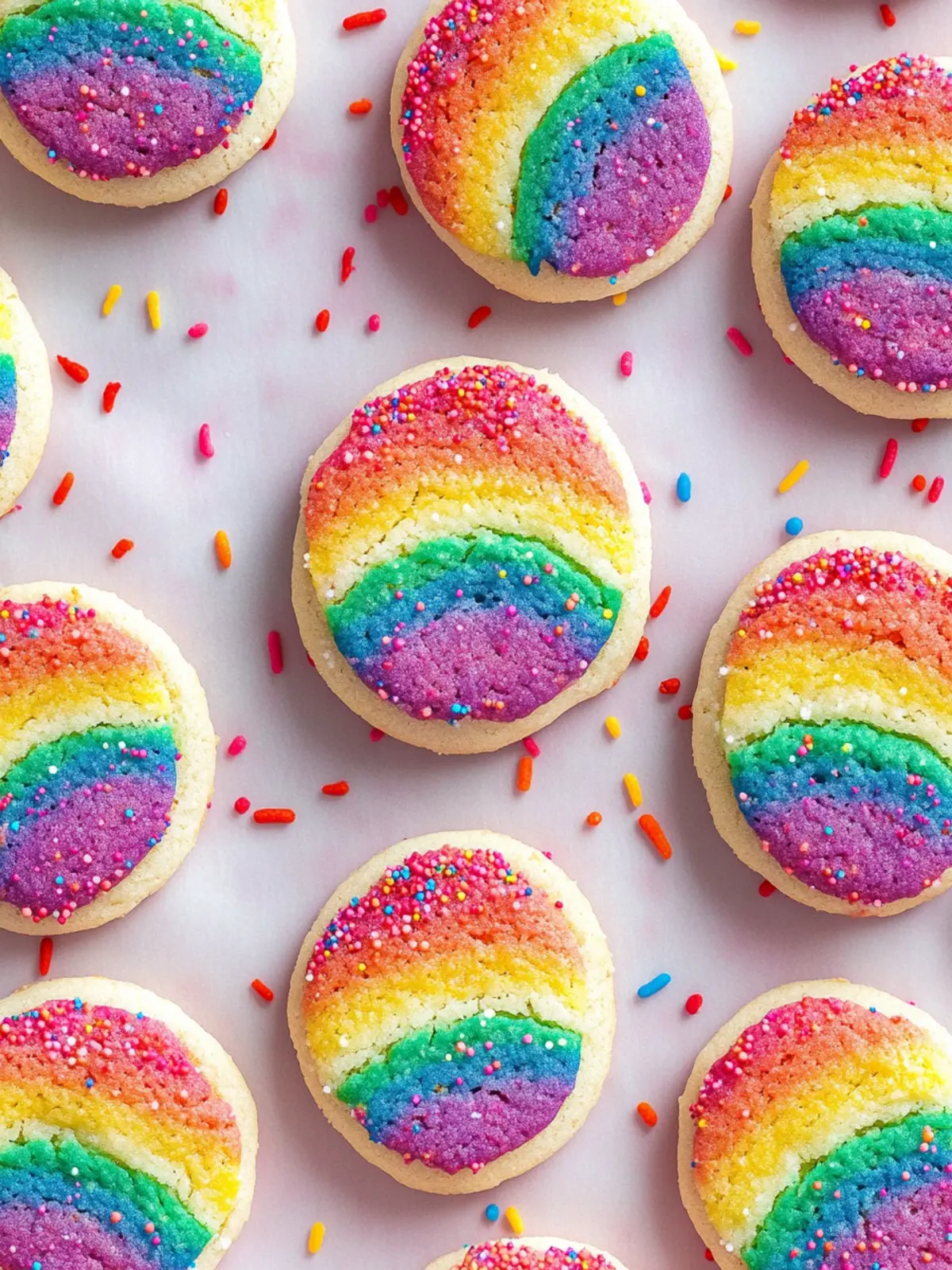 Delicious Rainbow Cookies That Brighten Your Day 2 Rainbow Cookies
