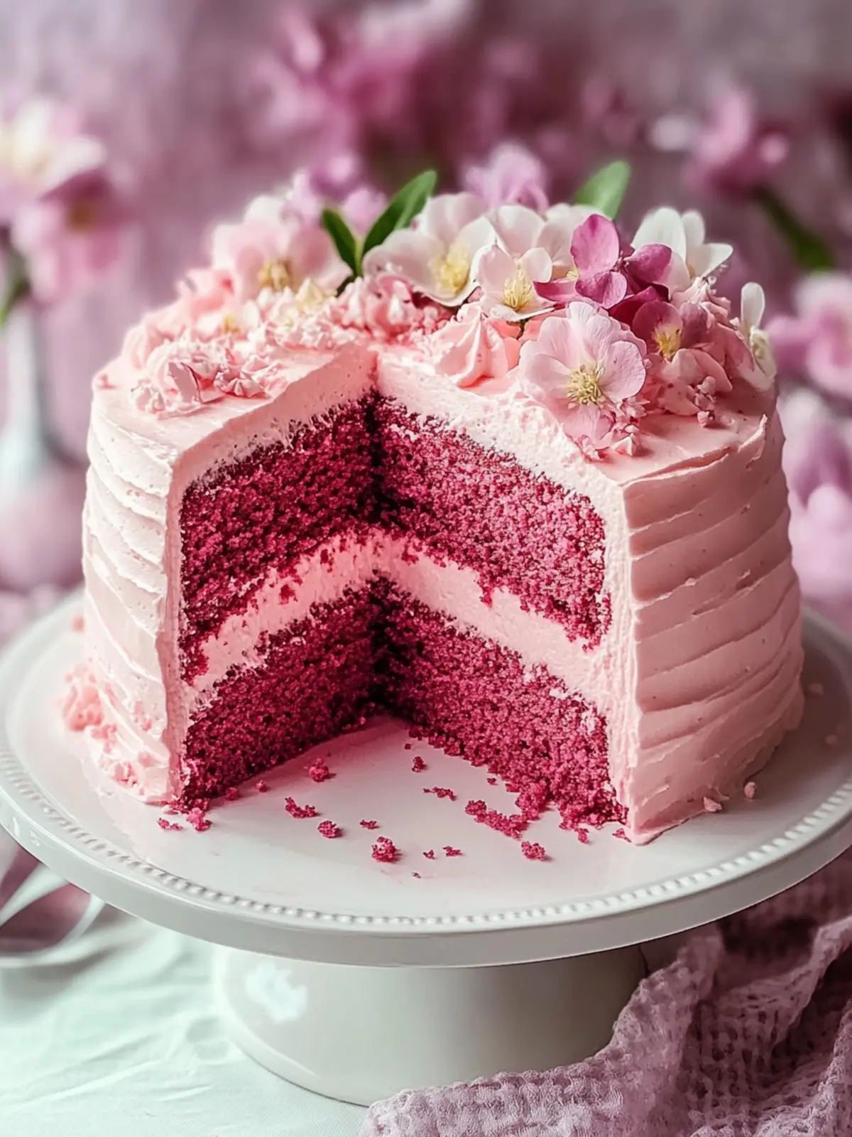 Pink Velvet Cake Recipe for a Memorable Mother's Day Treat 3 Pink Velvet Cake