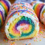 Delightful Rainbow Cake Roll with Funfetti Buttercream Bliss 6 Rainbow Cake Roll