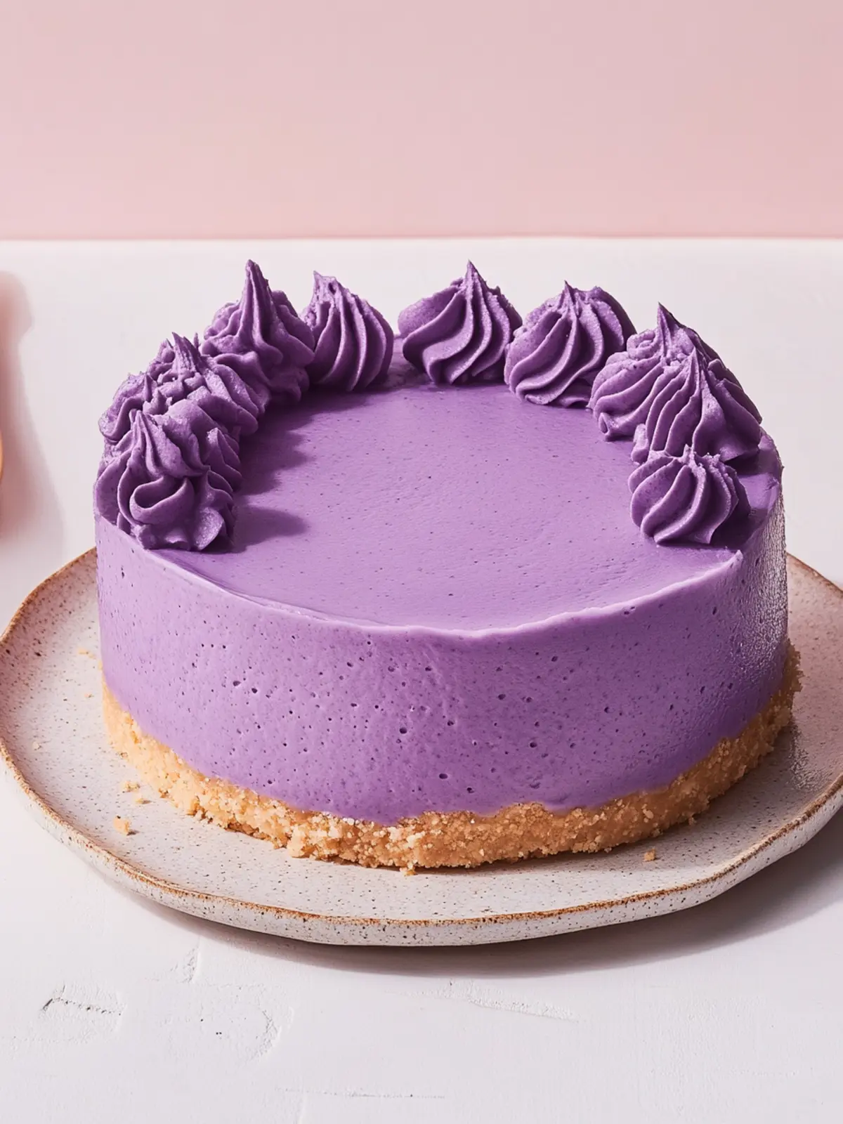 Decadent Ube Cheesecake: A Slice of Paradise Awaits 4 Ube Cheesecake