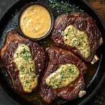 Savory Gaelic Irish Steaks with Whiskey Cream and Kale Twist 44 Gaelic Irish Steaks