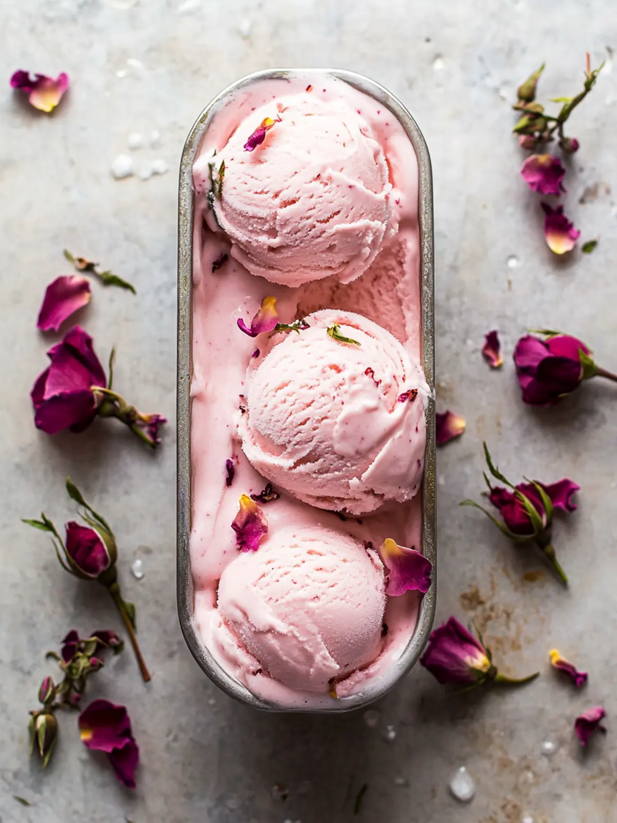 Deliciously Creamy Rose Ice Cream to Savor at Home 4 Rose Ice Cream