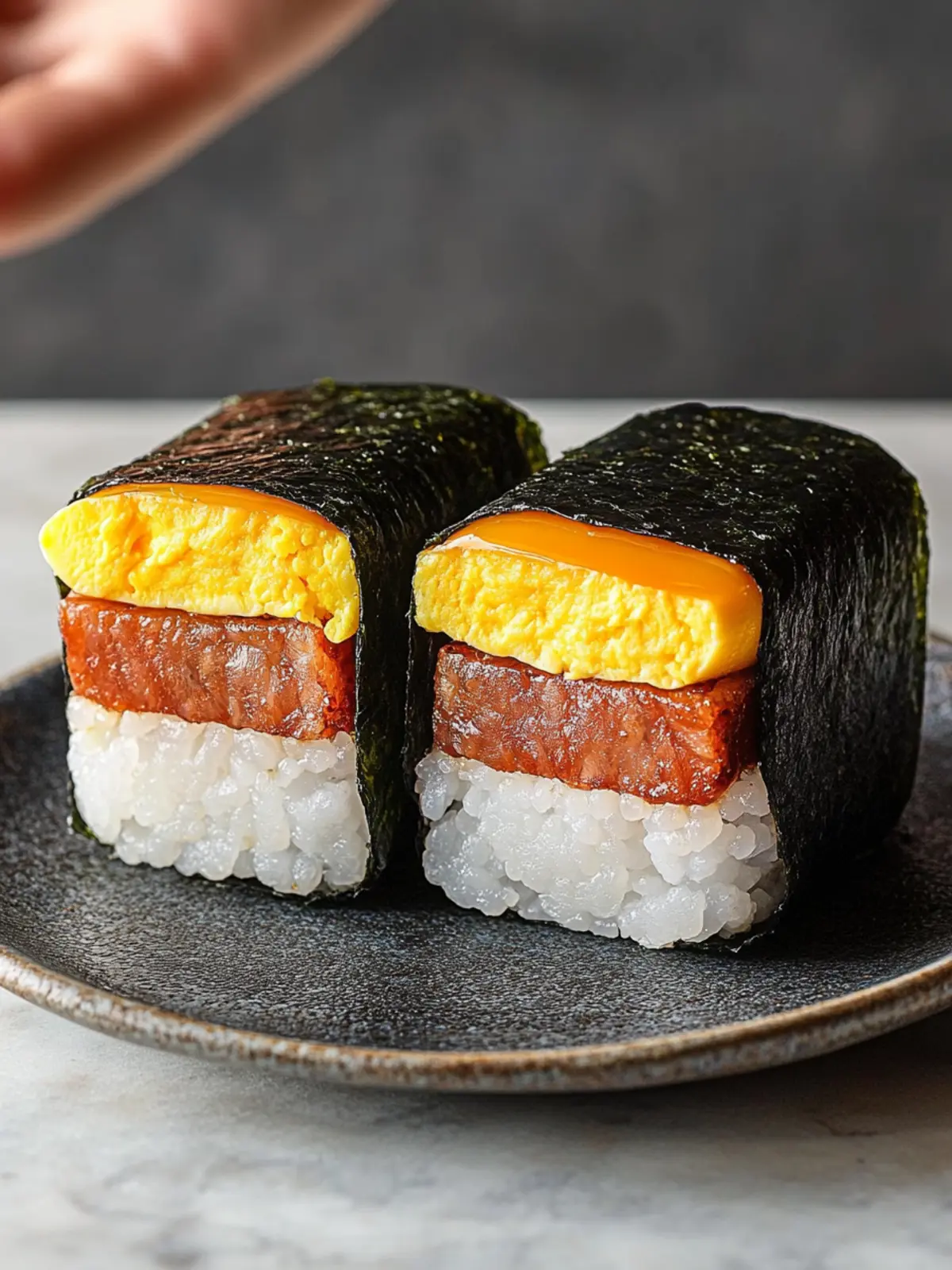 Spam Musubi with Egg: Quick Hawaiian-Japanese Breakfast Bliss 2 Spam Musubi with Egg