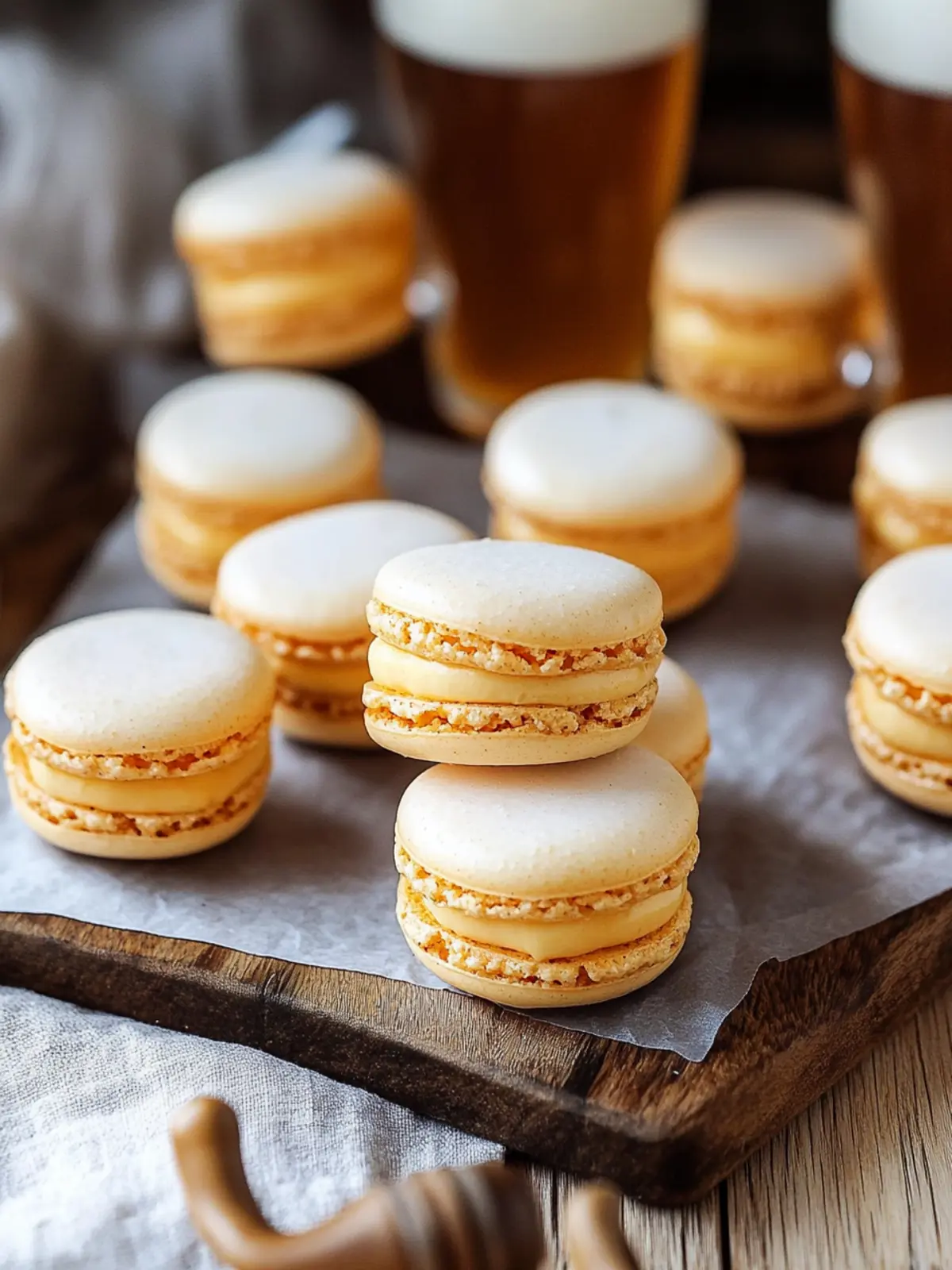 Delicious Beer Macarons for Epic Dessert Lovers 3 Beer Macarons