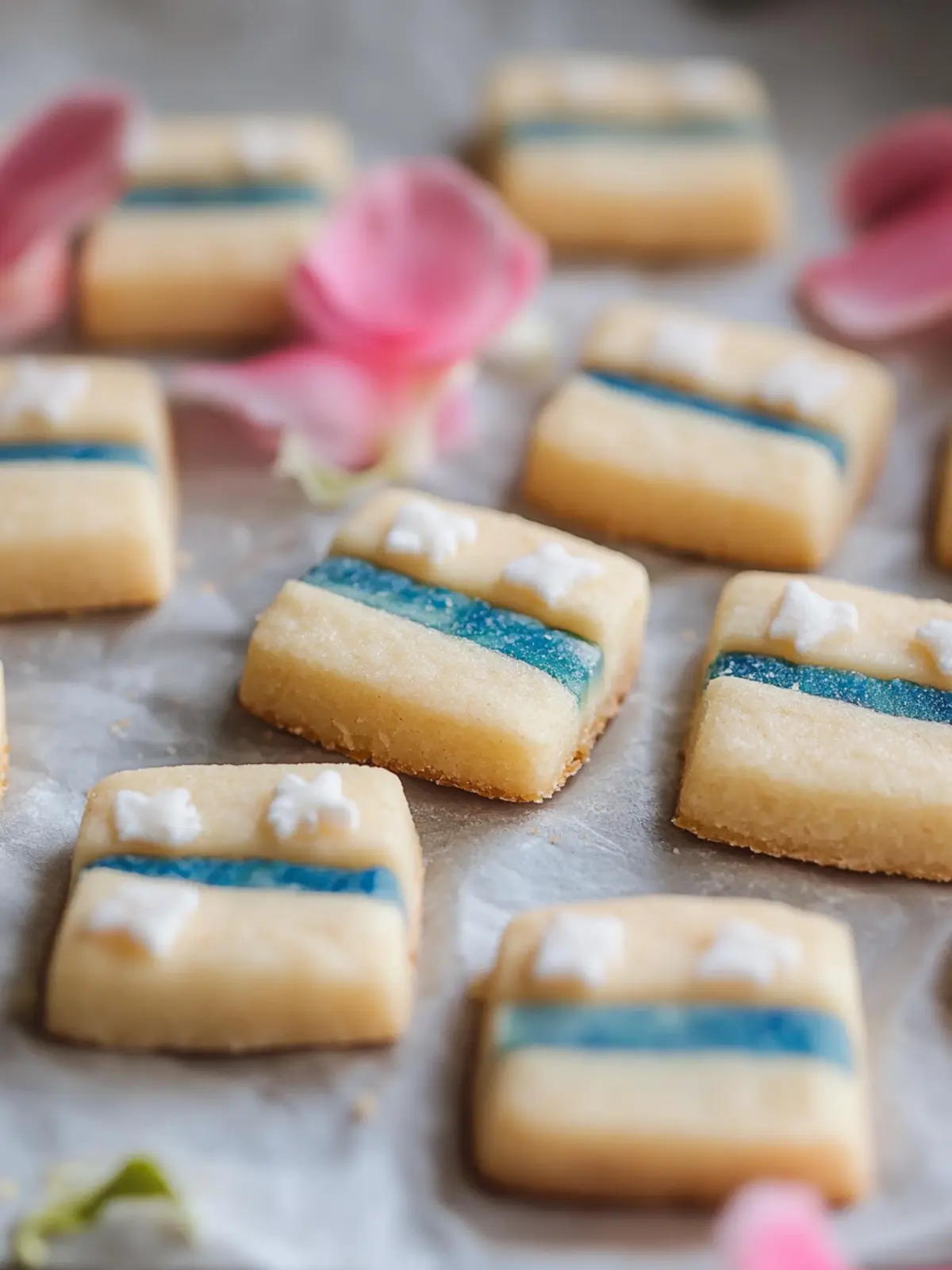 Delicious Guava & White Chocolate Shortbread Cookies for Pride 3 Guava & White Chocolate Shortbread Cookies