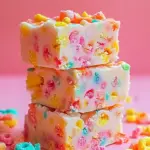 Fruity Pebbles Fudge: Quick, Colorful No-Bake Delight! 9 Fruity Pebbles Fudge