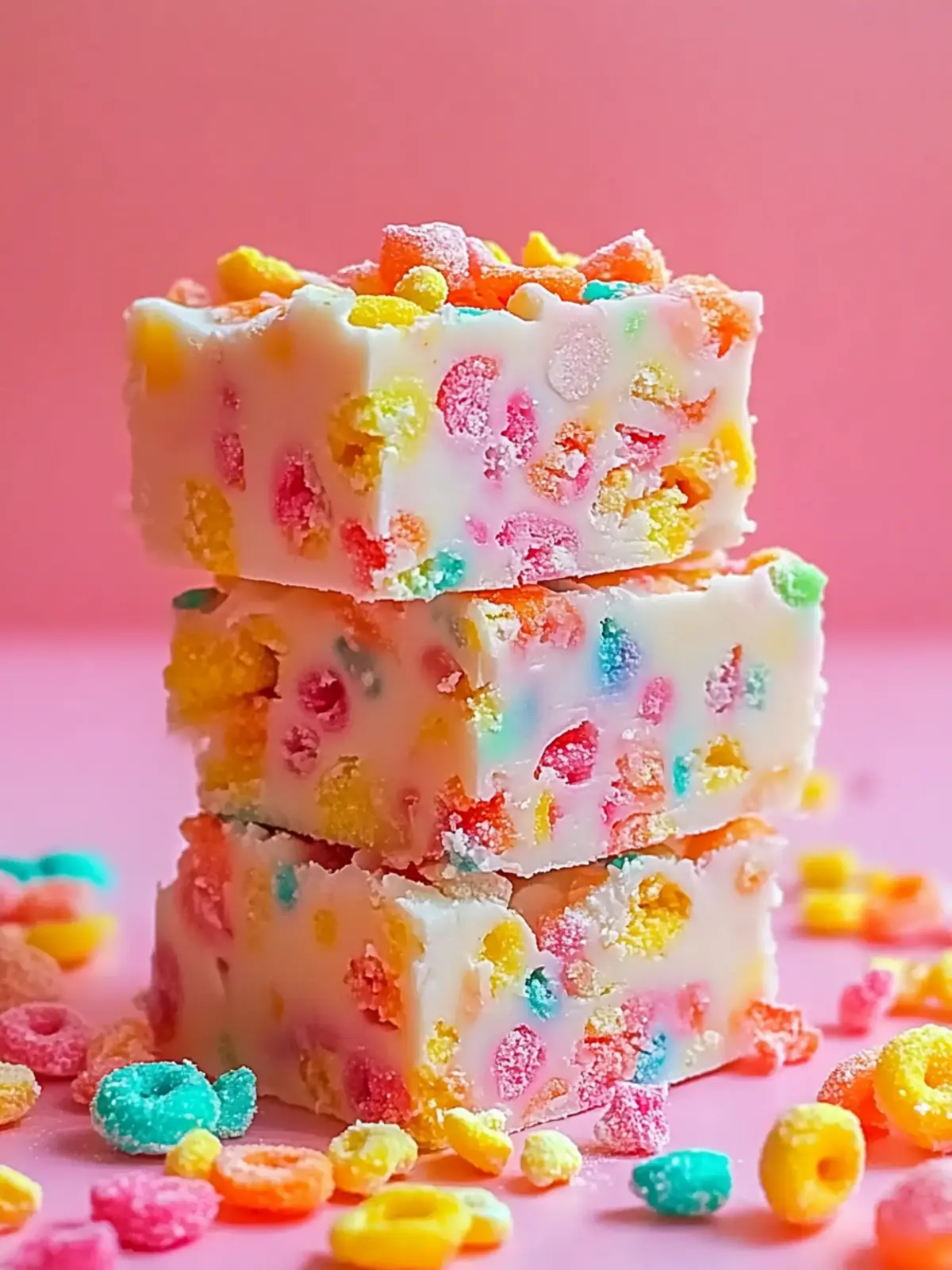 Fruity Pebbles Fudge: Quick, Colorful No-Bake Delight! 5 Fruity Pebbles Fudge