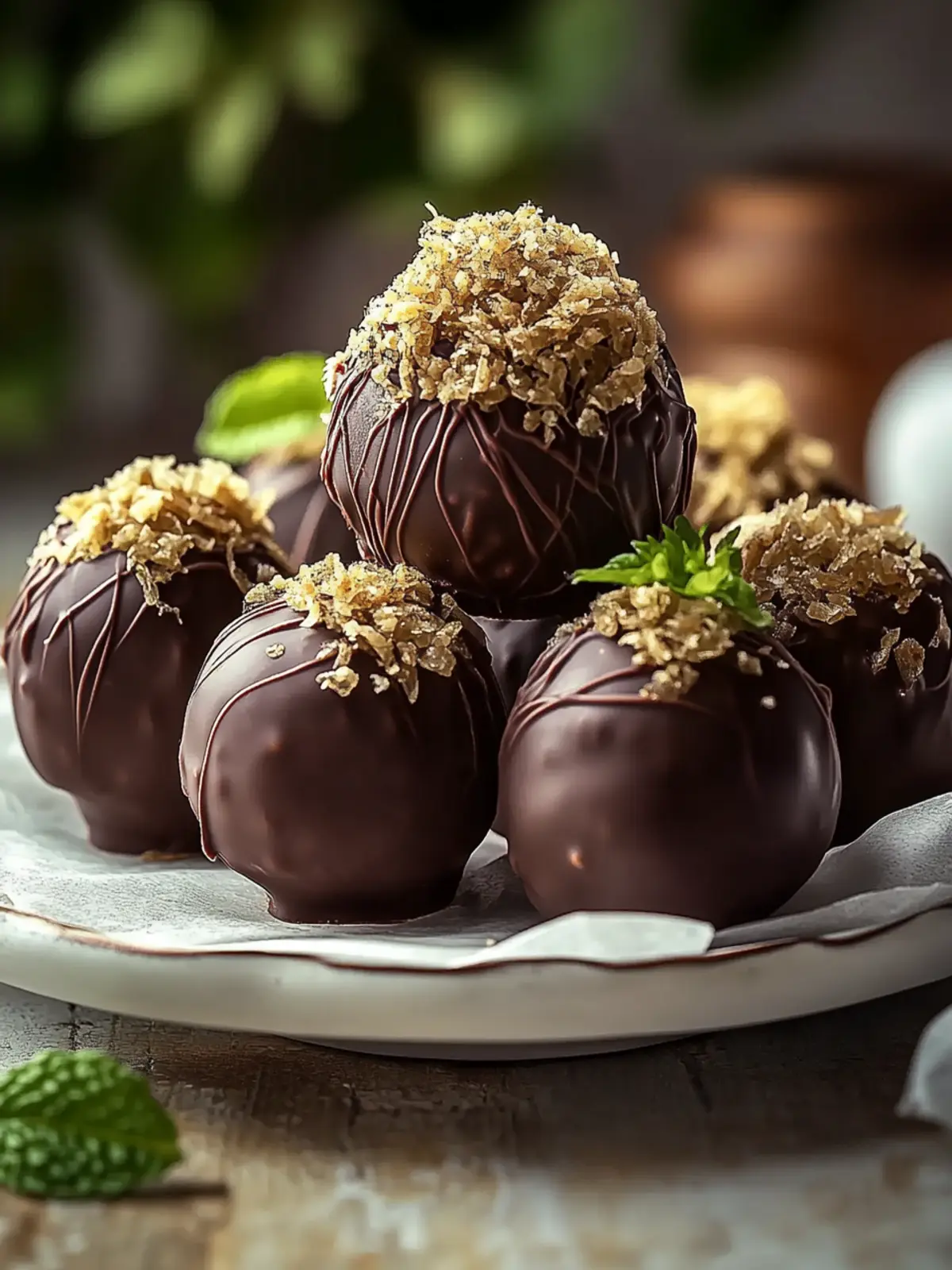 Delightful Dubai Chocolate Balls with Pistachio Goodness 5 Dubai Chocolate Balls