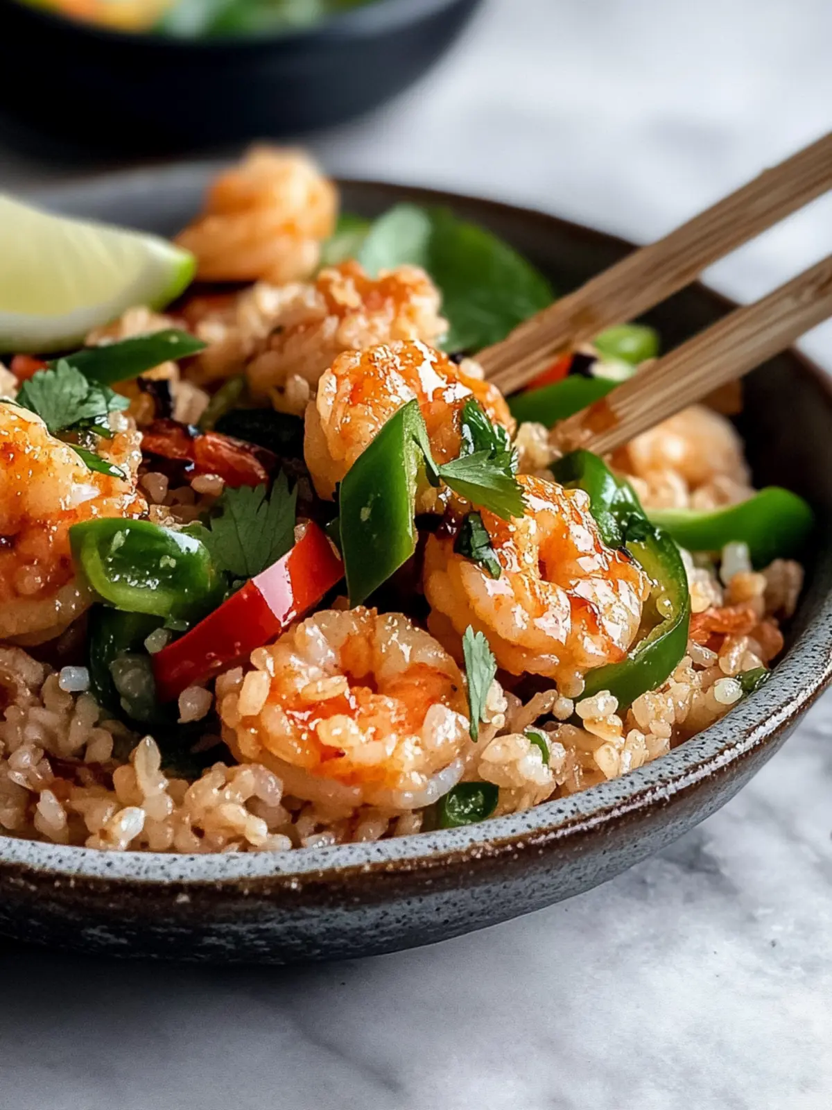 Crispy Rice with Spicy Shrimp Salad for a Flavorful Feast 4 Crispy Rice with Spicy Shrimp Salad