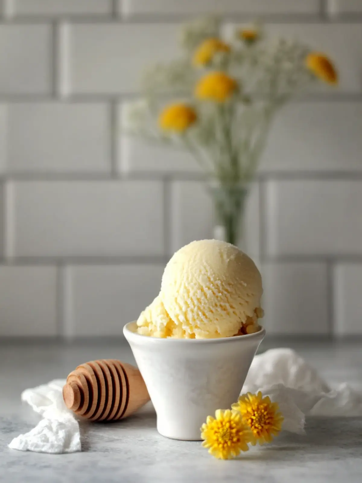 Dandelion Honey Ice Cream: A Spring Treat You Must Try 5 Honey Ice Cream