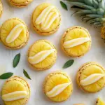 Irresistible Pineapple Macarons That Brighten Summer Days 43 Pineapple Macarons