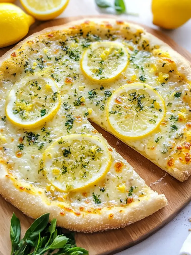 Lemon Pizza