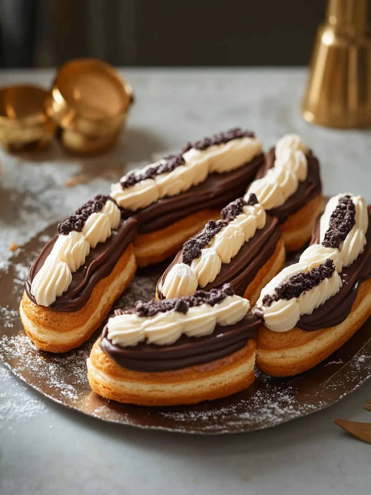 Decadent Mocha Éclairs to Wow Your Taste Buds Today 3 Mocha Éclairs