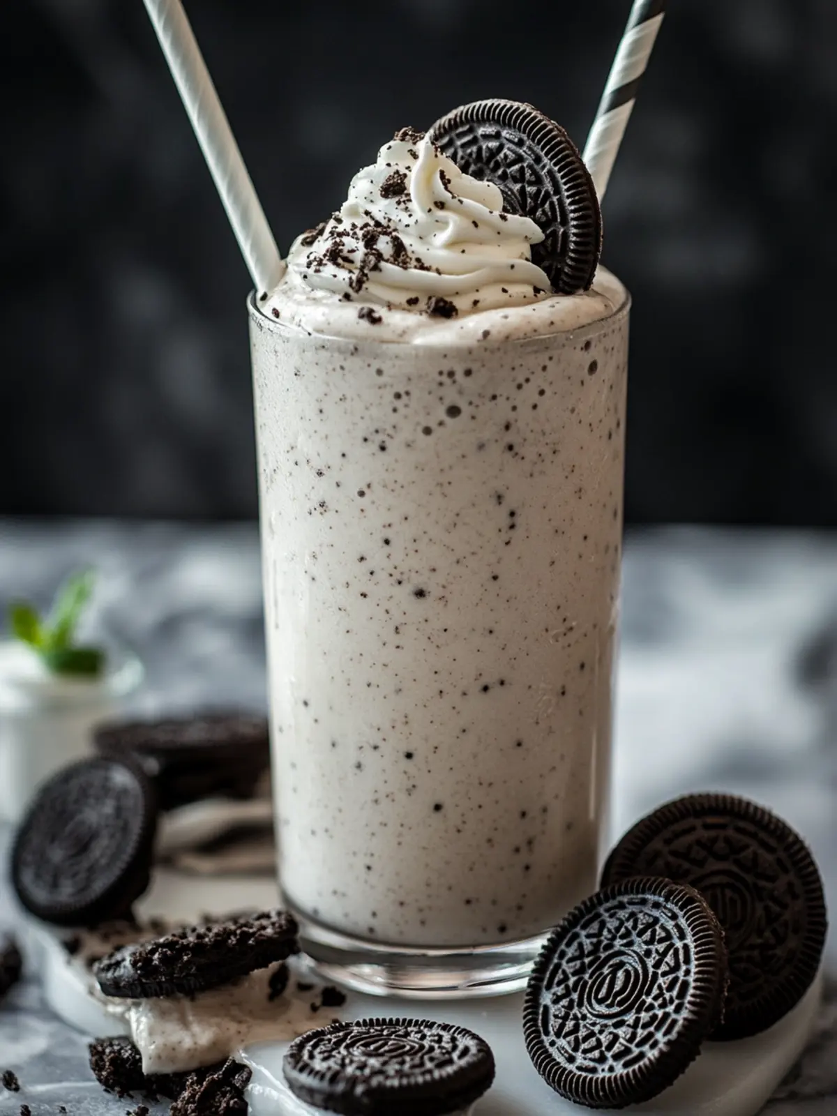 Indulge in a Dreamy Oreo Milkshake Bliss at Home 4 Oreo Milkshake