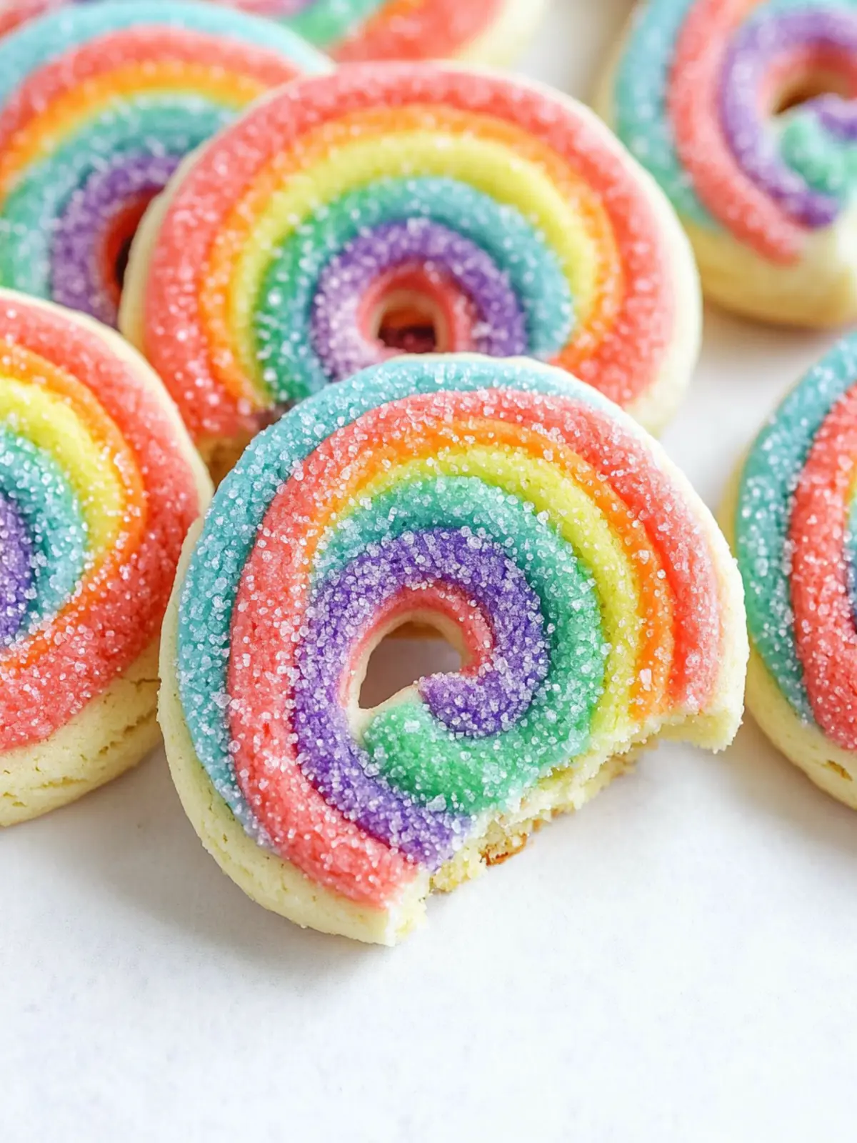 Delicious Rainbow Sugar Cookies That Bring Joy to Every Bite 2 Rainbow Sugar Cookies