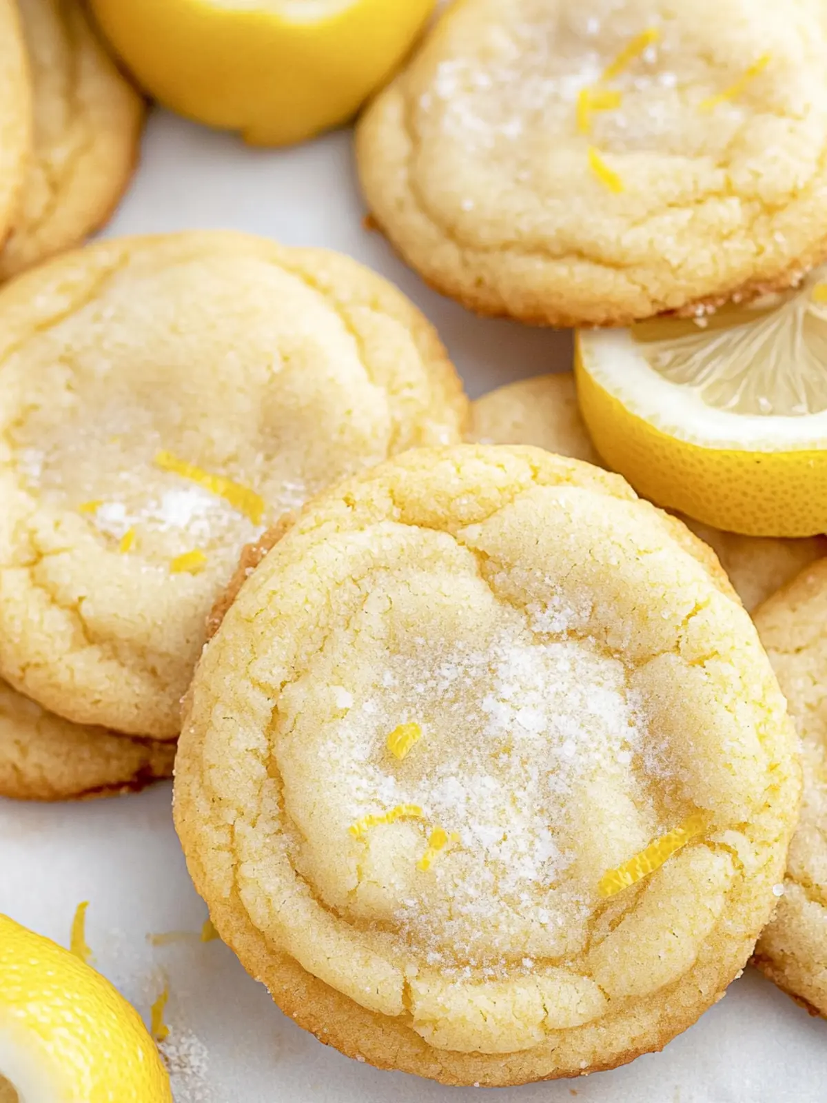 Soft & Chewy Lemon Cookies That Brighten Your Day 4 Soft & Chewy Lemon Cookies