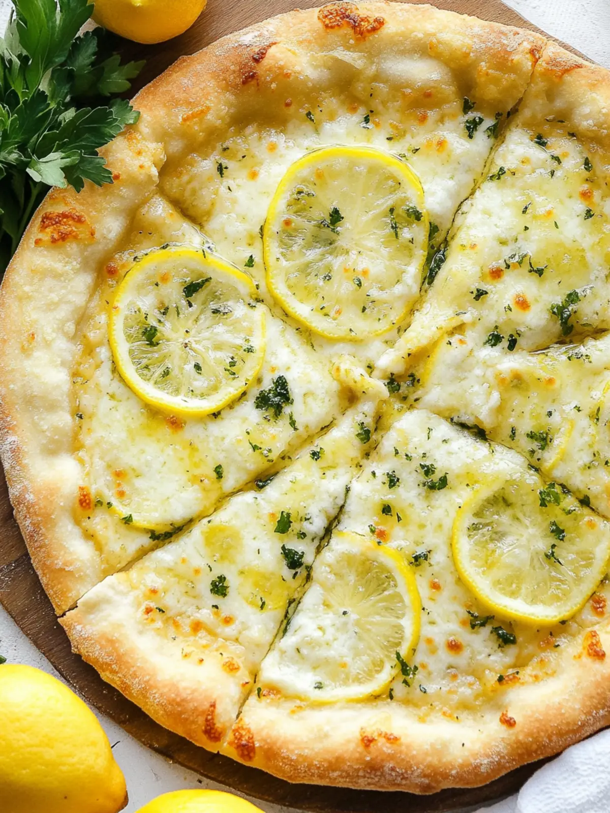 Zesty Lemon Pizza: A Fresh Twist on Classic Flavor 3 Lemon Pizza