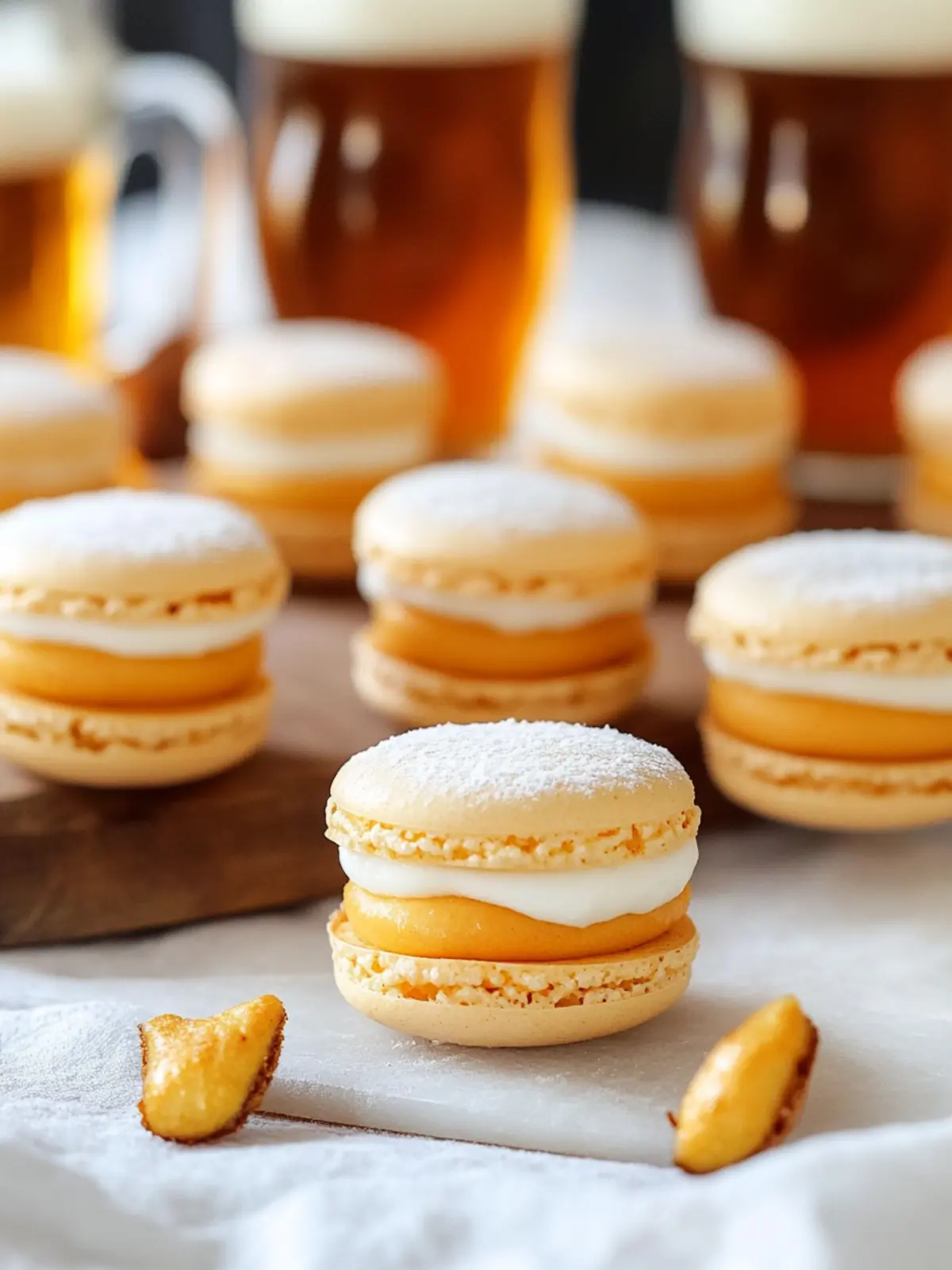 Delicious Beer Macarons for Epic Dessert Lovers 2 Beer Macarons
