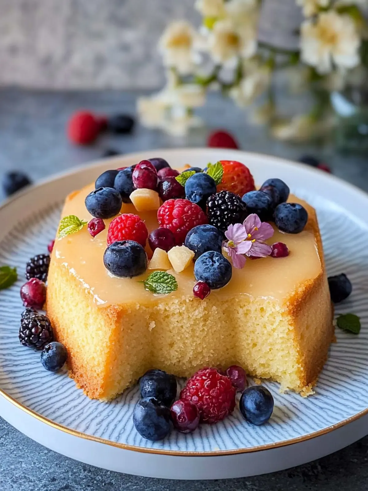 Delightful French Semolina Cake Recipe for Comforting Desserts 4 french Semolina Cake