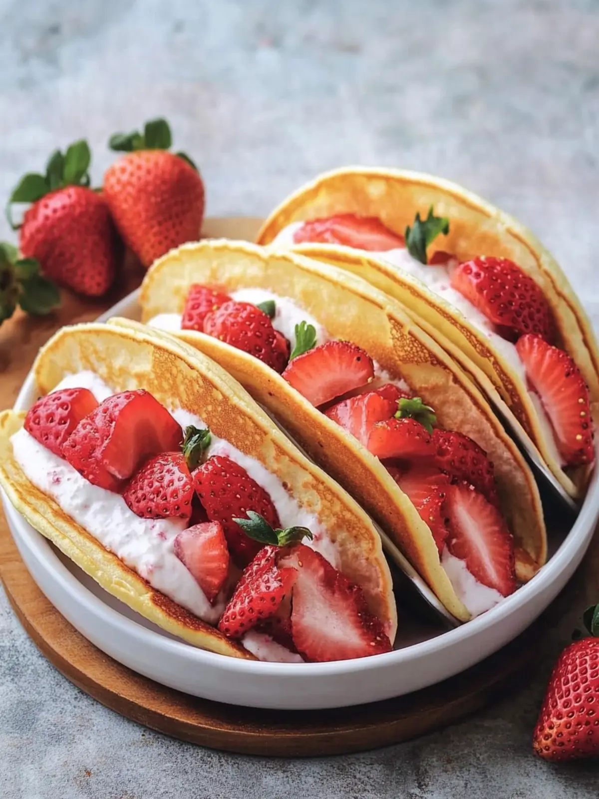 Delicious Strawberry Pancake Tacos for a Fun Breakfast Idea 3 Strawberry Pancake Tacos