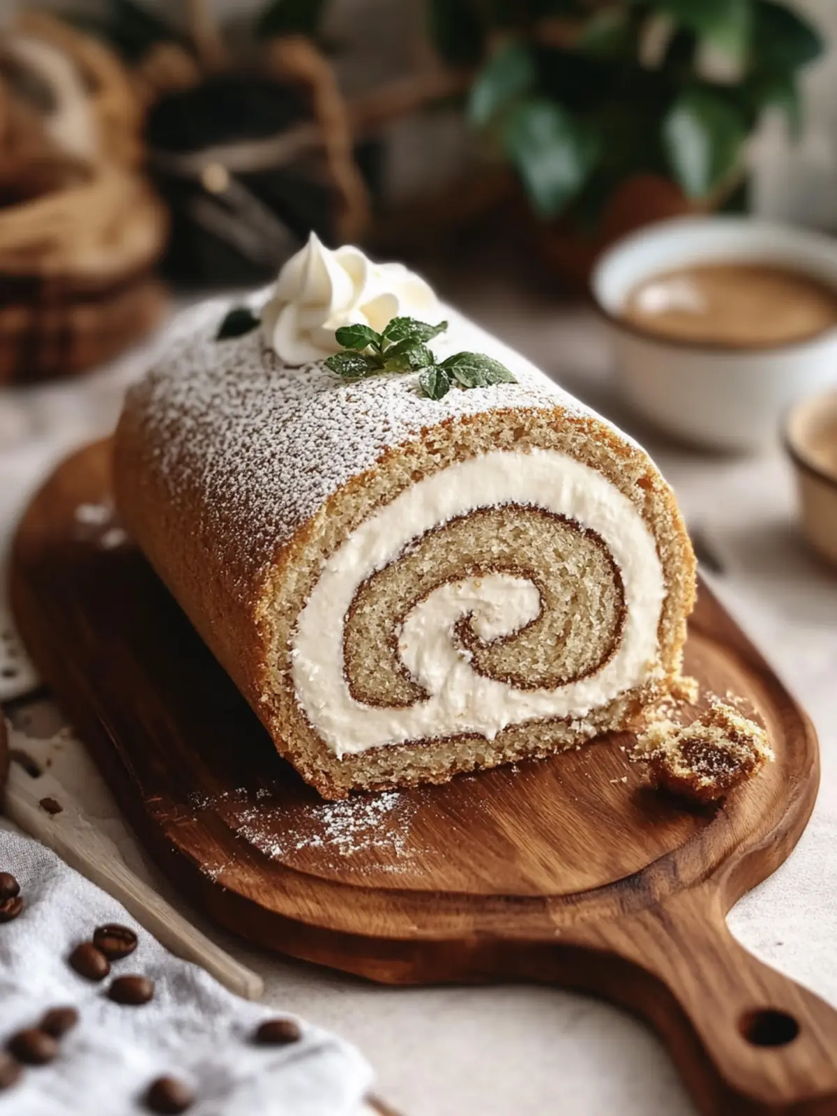 Delicious Coffee Swiss Roll to Impress Your Friends Today 4 Coffee Swiss Roll