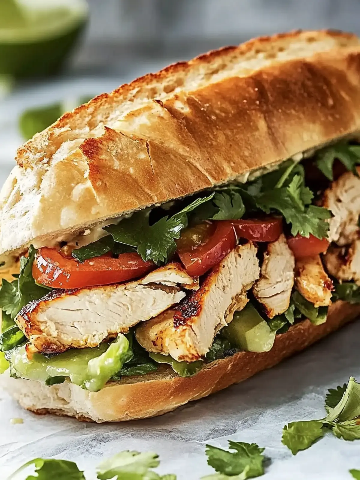 Savory Chicken Torta Sandwich: A Flavorful Twist at Home 4 Chicken Torta Sandwich