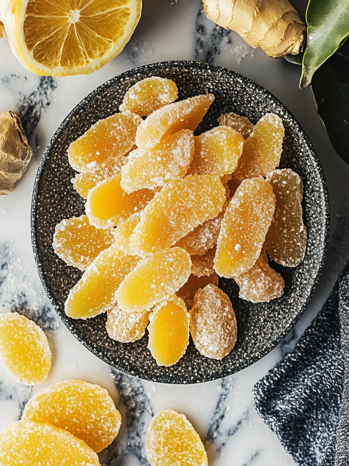 Sweet and Spicy Candied Ginger: A Healthy Homemade Delight 4 Candied Ginger