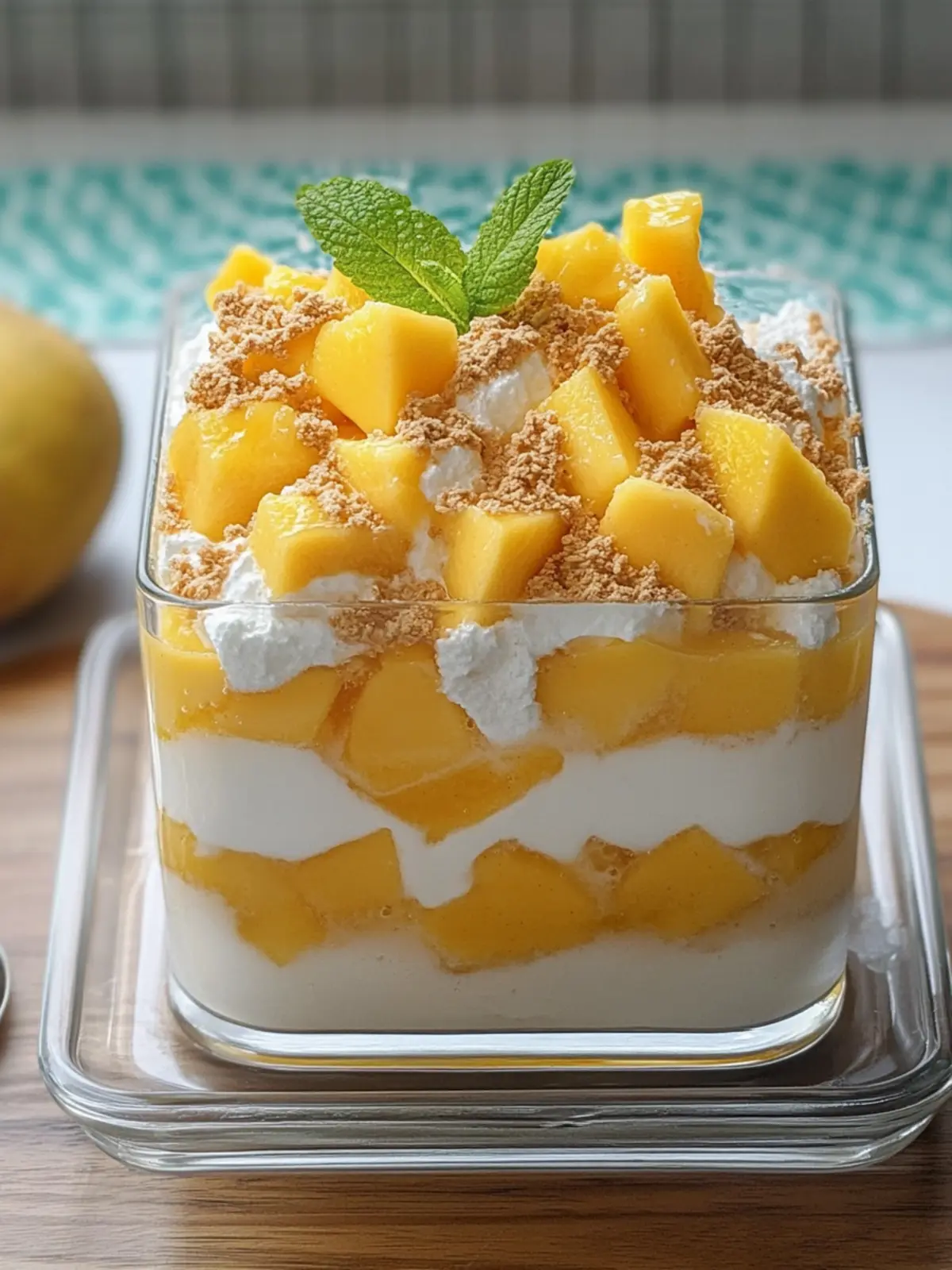 Mango Float Bliss: Refreshing Home Treat to Beat the Heat 4 Mango Float