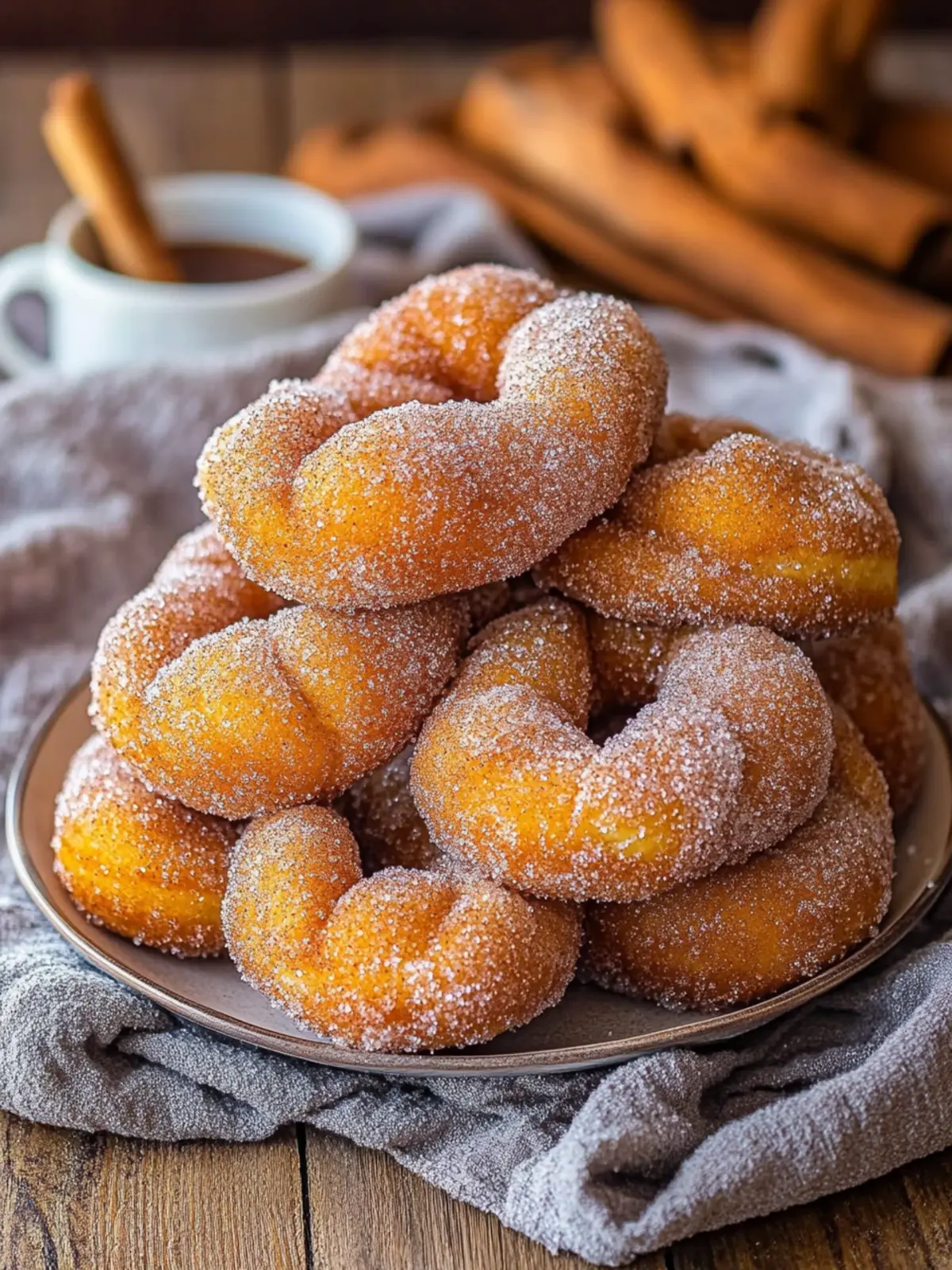 Delicious Cinnamon Sugar Twist Donuts You’ll Love to Make 2 Cinnamon Sugar Twist Donuts