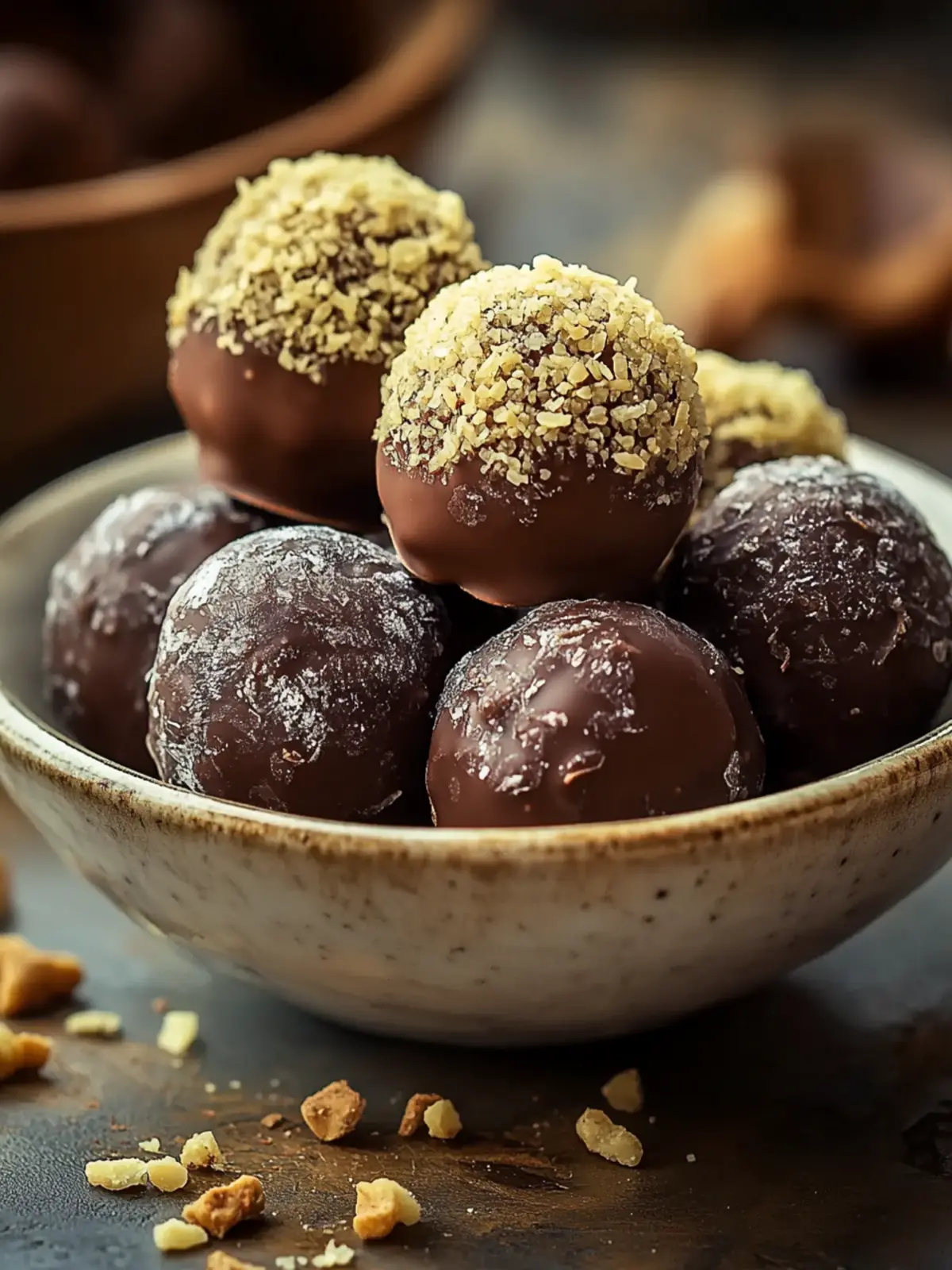 Delightful Dubai Chocolate Balls with Pistachio Goodness 3 Dubai Chocolate Balls