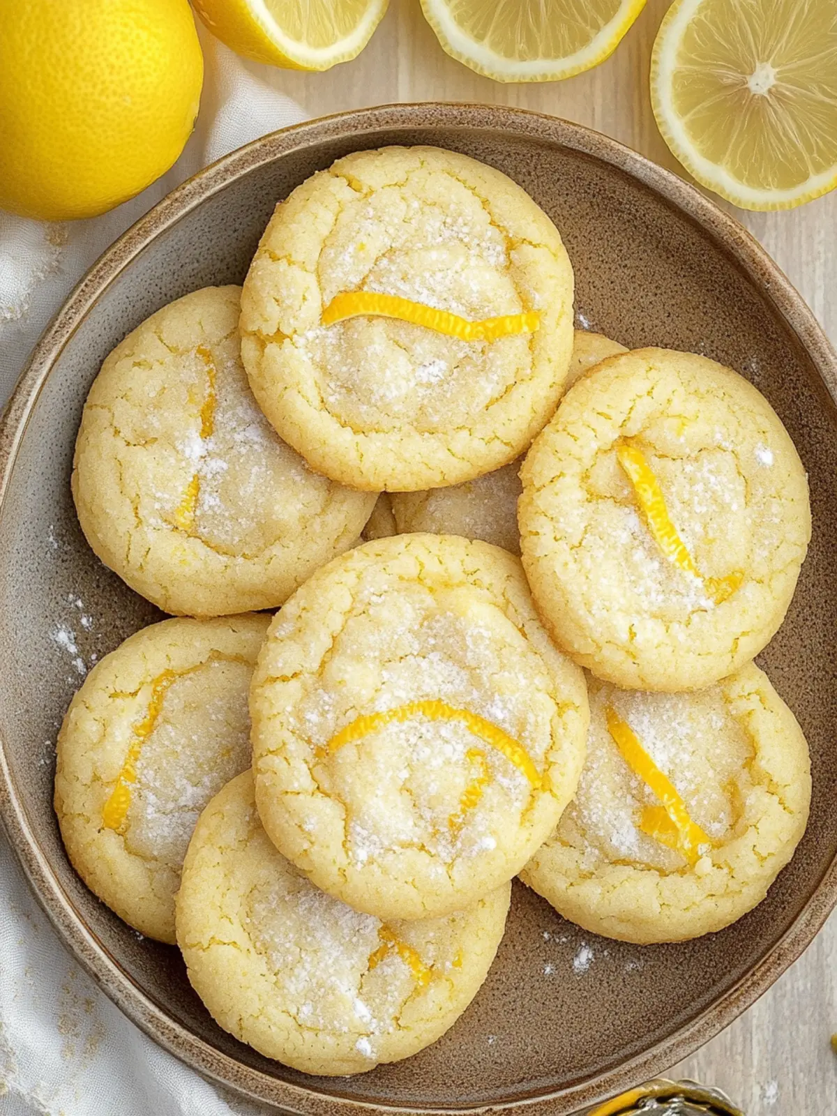 Soft & Chewy Lemon Cookies That Brighten Your Day 2 Soft & Chewy Lemon Cookies