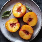 Savor the Sweetness of Pan-Fried Peaches in Just 15 Minutes 9 pan fried peaches