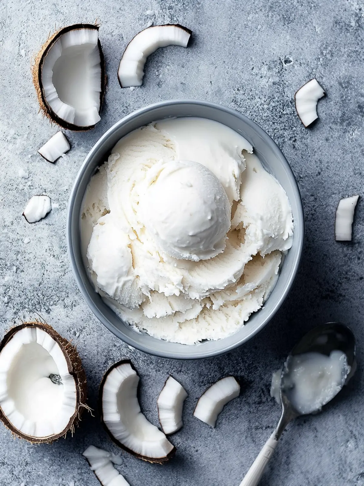Creamy Coconut Ice Cream: Vegan Delight in Every Scoop 5 Coconut Ice Cream