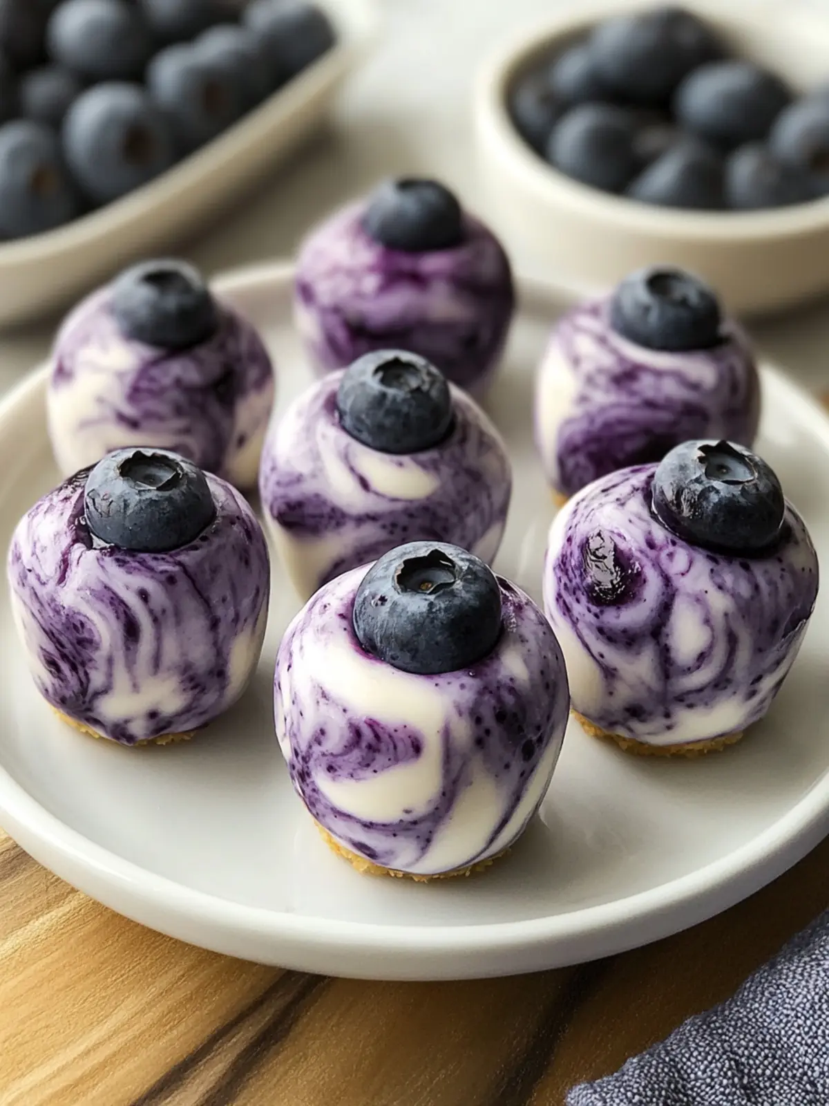 Delicious Blueberry Greek Yogurt Bites for a Healthy Snack 3 Blueberry Greek Yogurt Bites