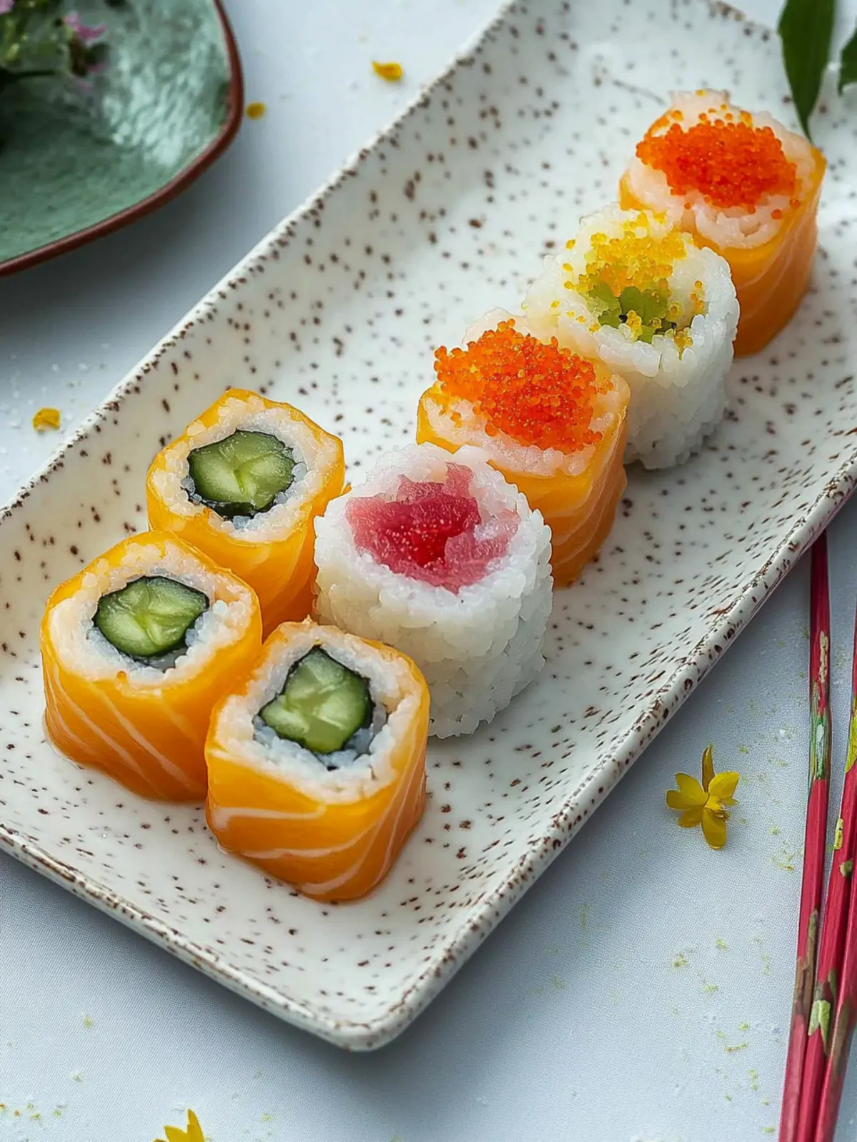 Delicious Dessert Sushi: Sweet Coconut Rice with Fruit Touch 2 DESSERT SUSHI