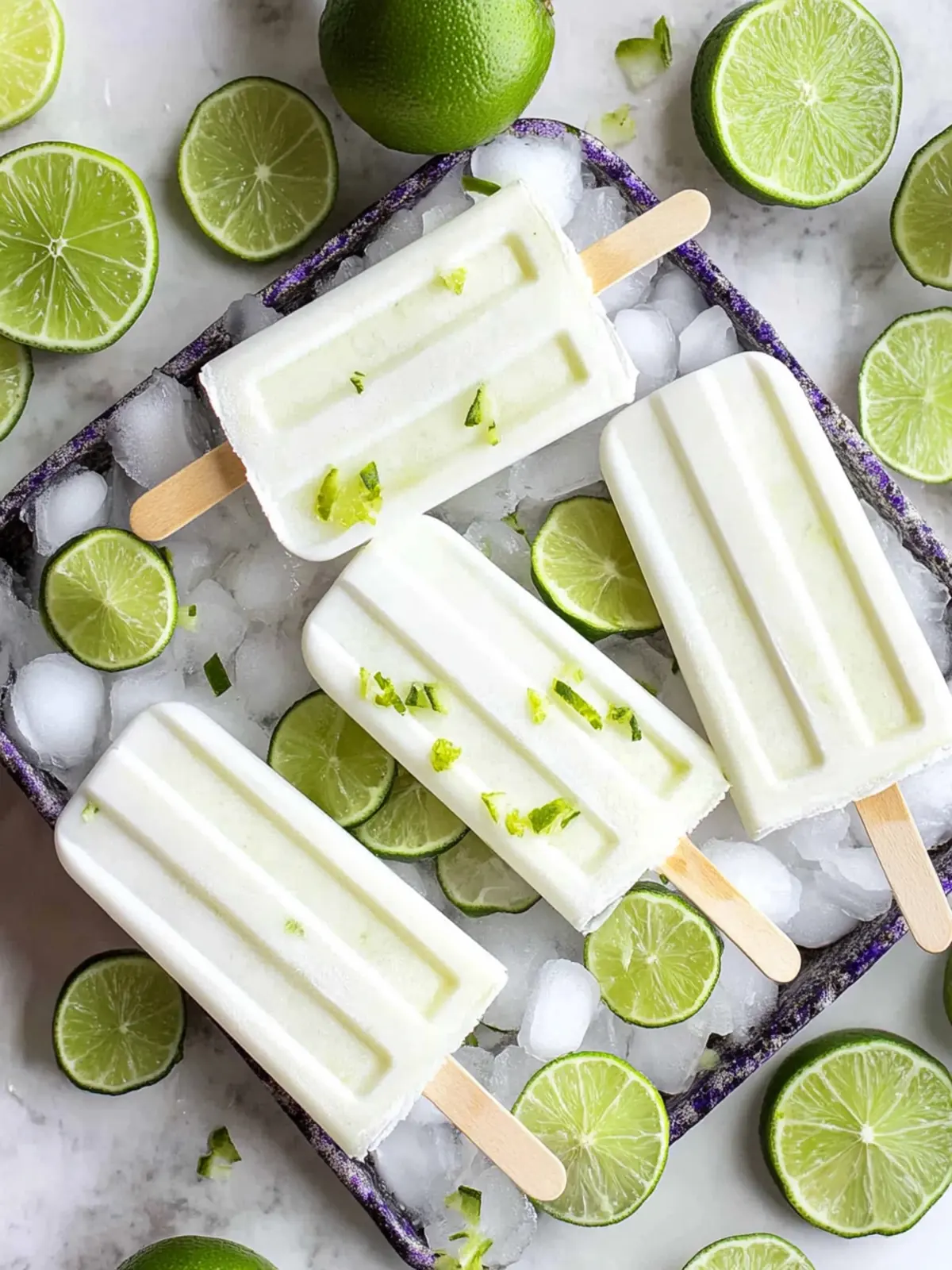 Delight in Easy Coconut Lime Popsicles for a Refreshing Treat 5 Coconut Lime Popsicles